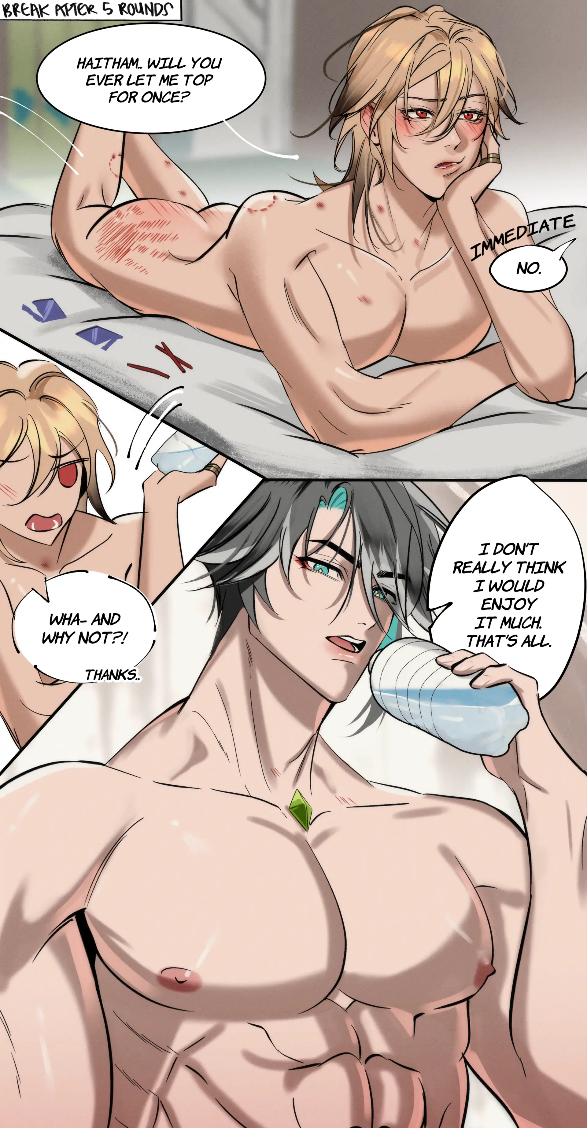 Kaveh Gets A Massage - Chapter 3 manhwa