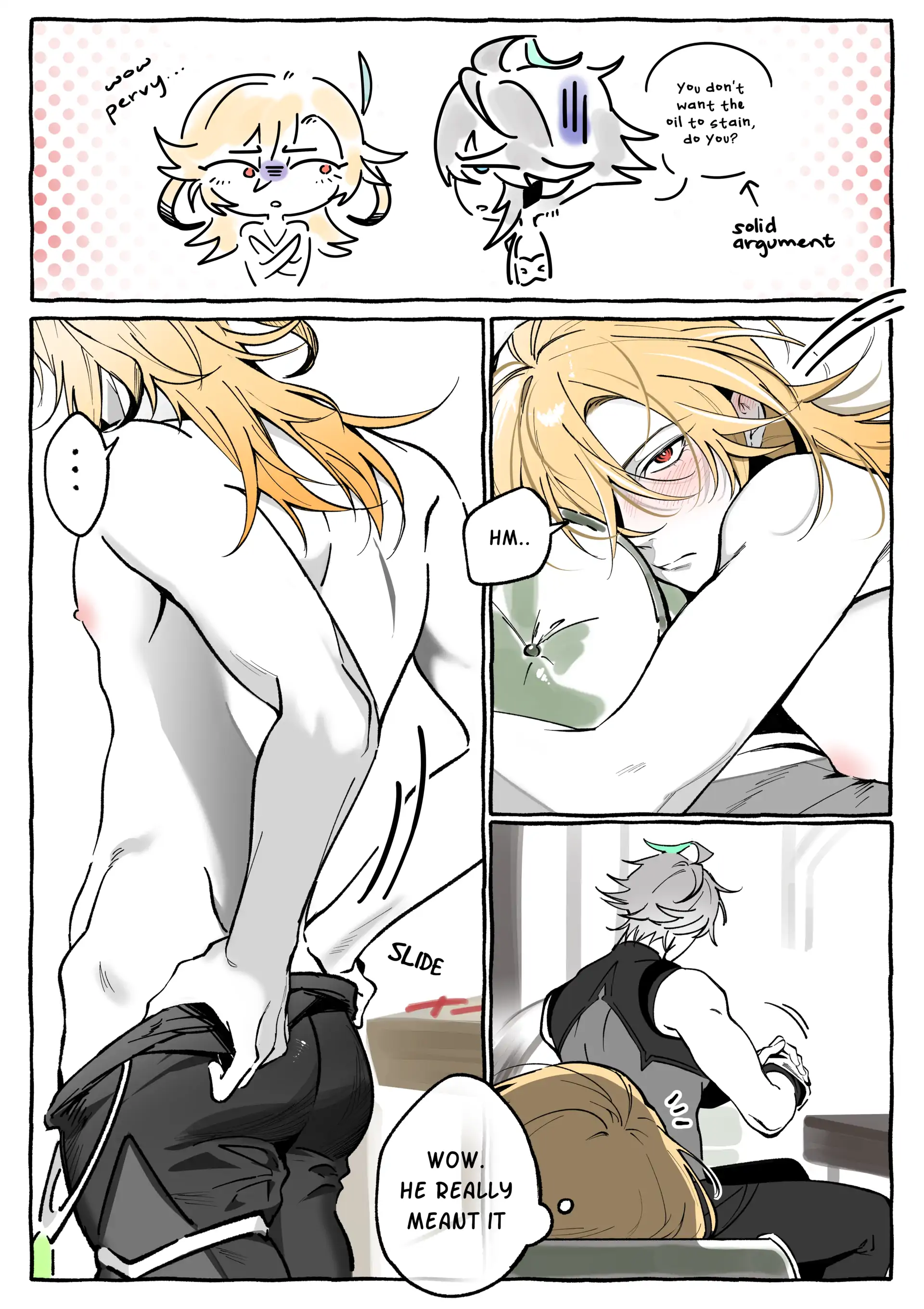 Kaveh Gets A Massage - Oneshot manhwa