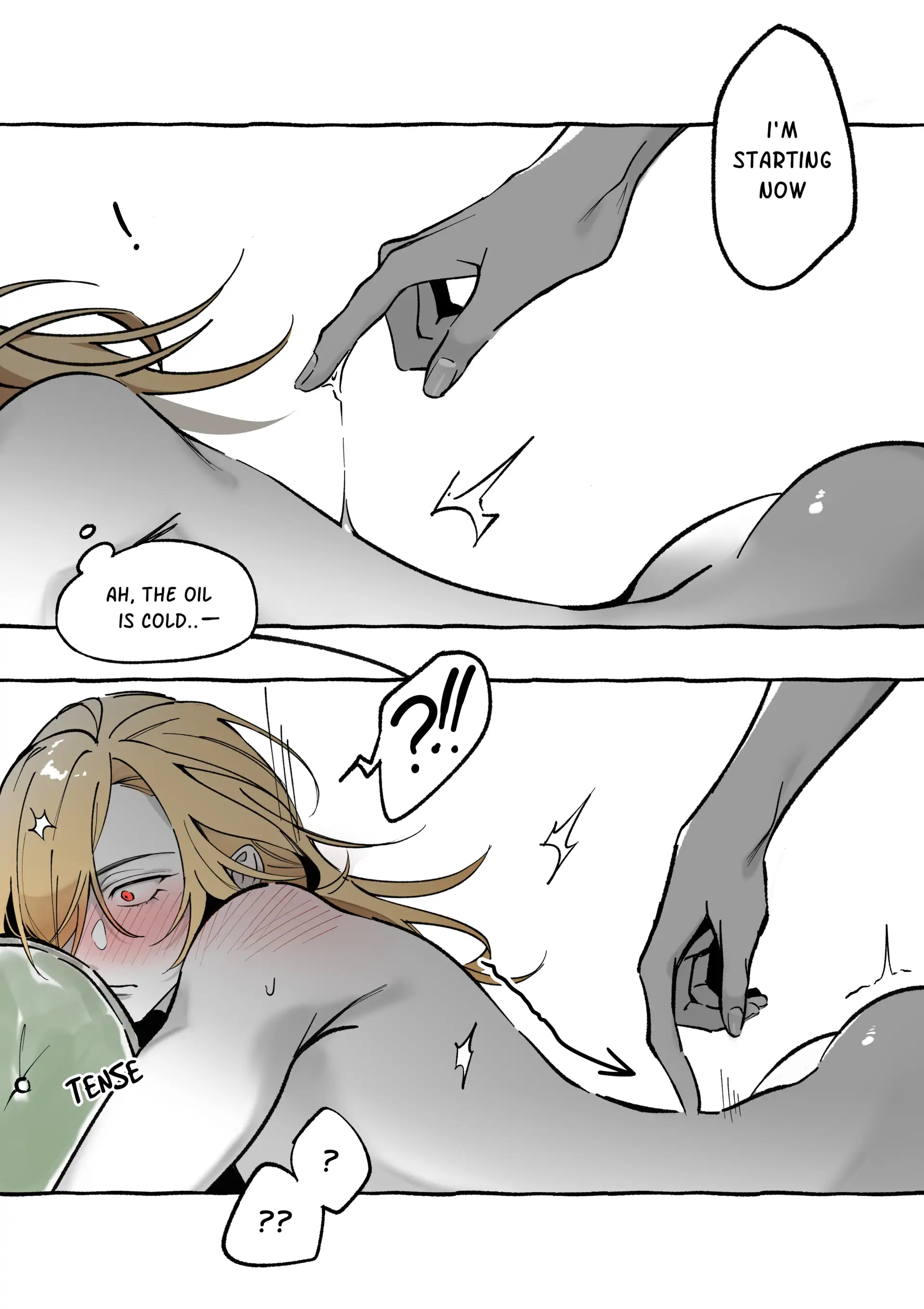 Kaveh Gets A Massage - Oneshot manhwa