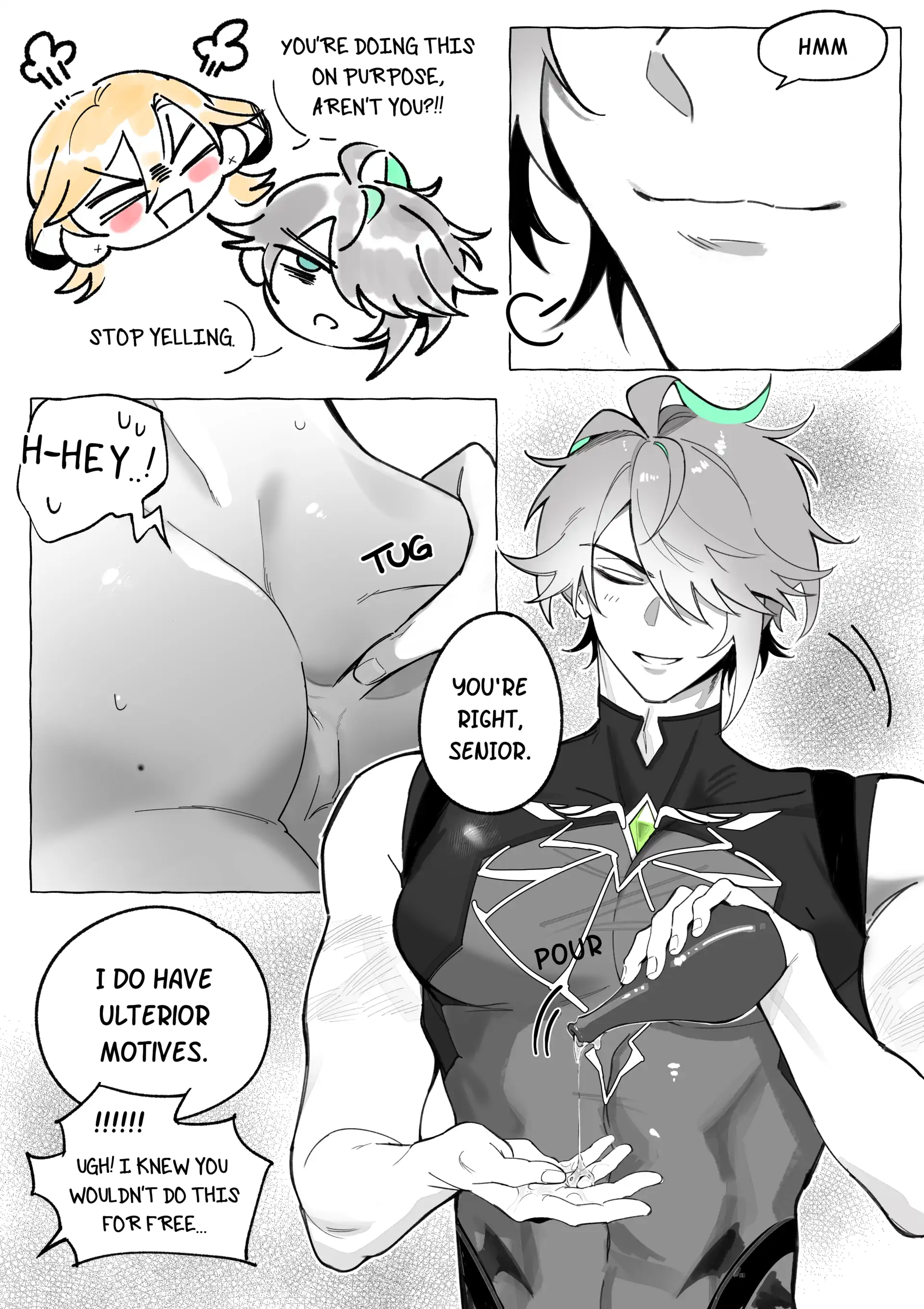 Kaveh Gets A Massage - Oneshot manhwa