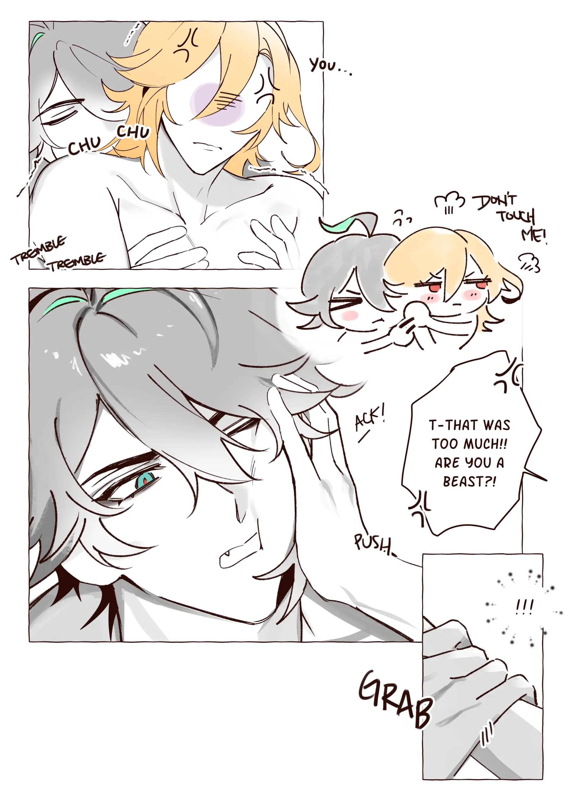 Kaveh Gets A Massage - Oneshot manhwa