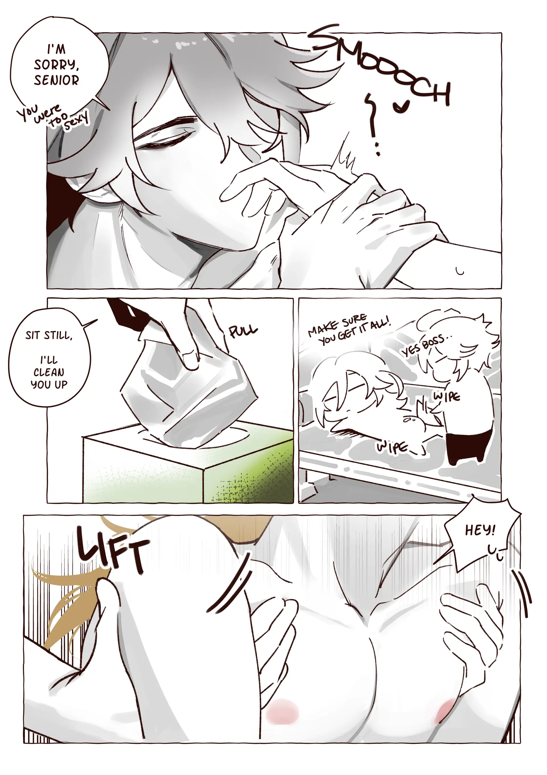 Kaveh Gets A Massage - Oneshot manhwa