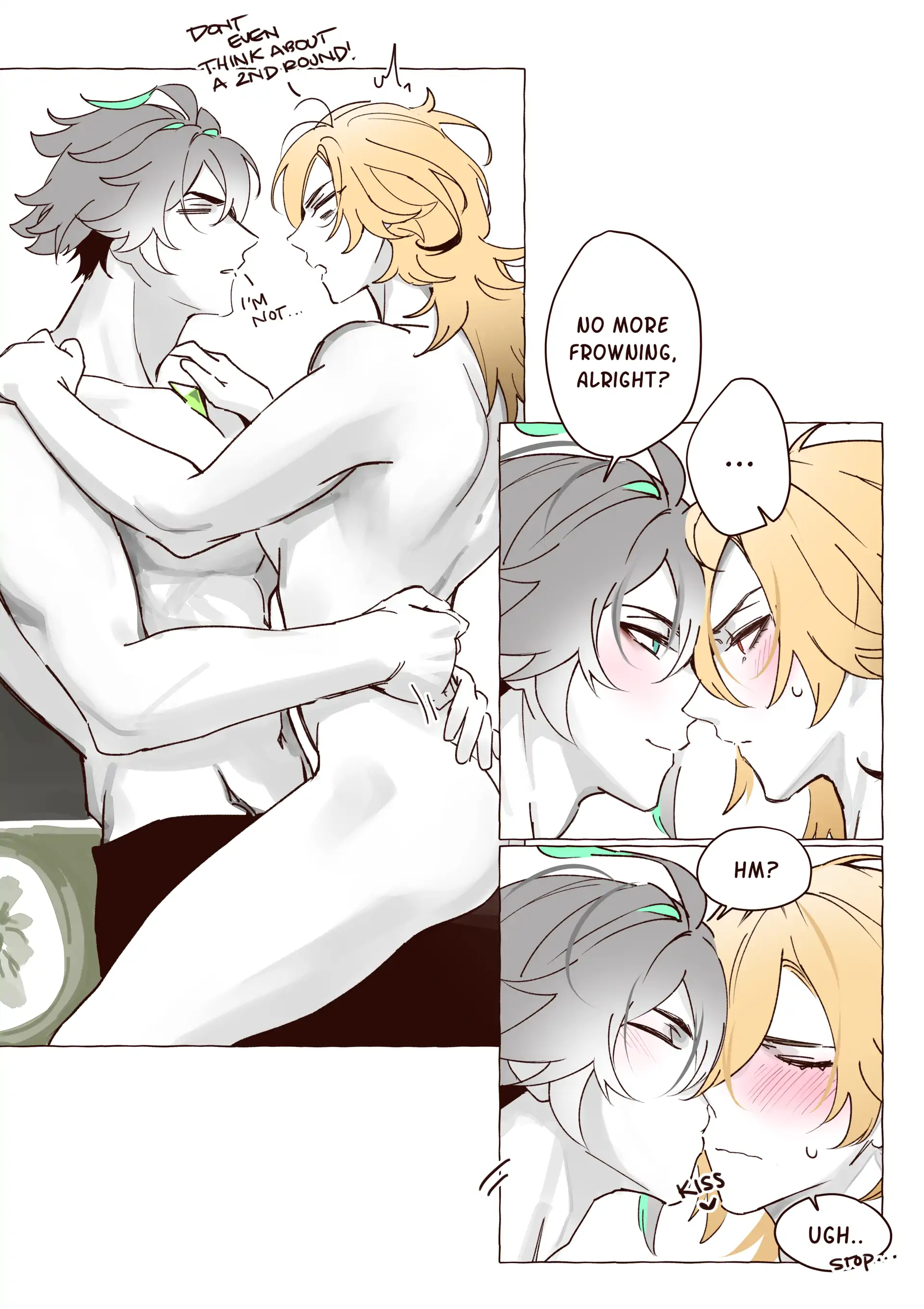 Kaveh Gets A Massage - Oneshot manhwa
