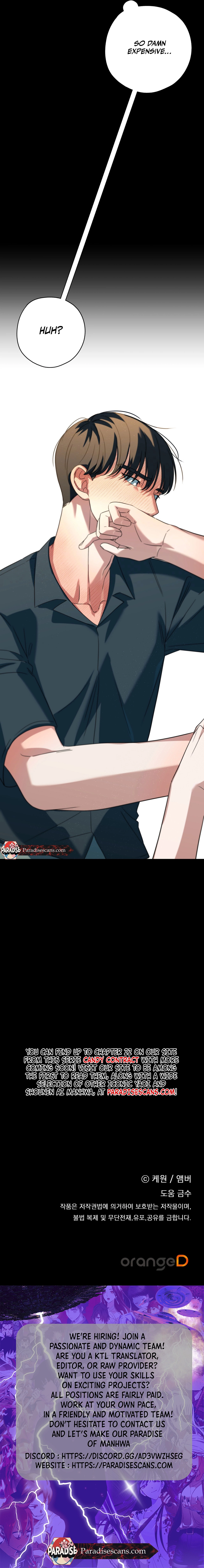 CANDY CONTRACT ( PARADISE SCANS ) - Chapter 13 manhwa