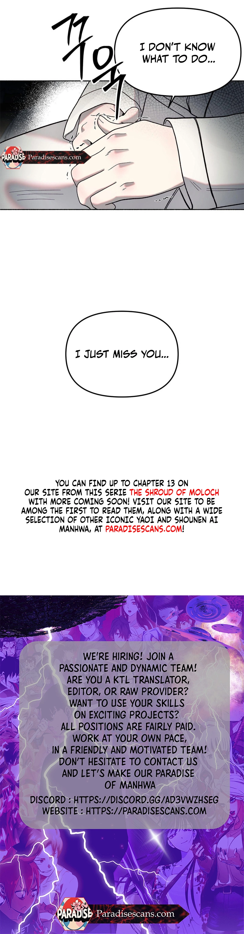 The Shroud of Moloch ( PARADISE SCANS ) - Chapter 7: 🔞 manhwa