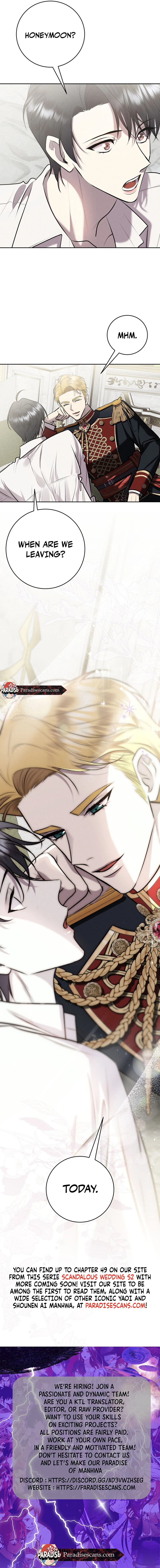 Scandalous Wedding S2 ( PARADISE SCANS ) - Chapter 47 manhwa
