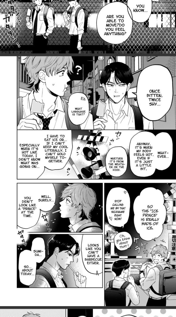 The Ice Prince got caught in the Net - One-shot 🧊❄️🦢 manhwa