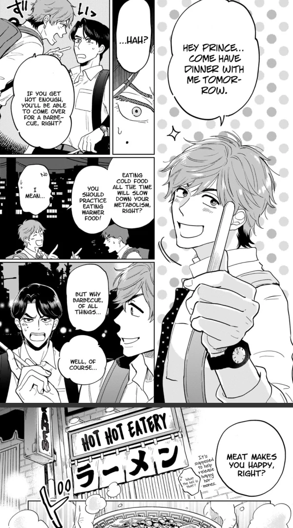 The Ice Prince got caught in the Net - One-shot 🧊❄️🦢 manhwa