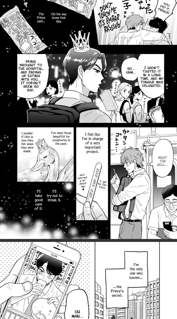 The Ice Prince got caught in the Net - One-shot 🧊❄️🦢 manhwa
