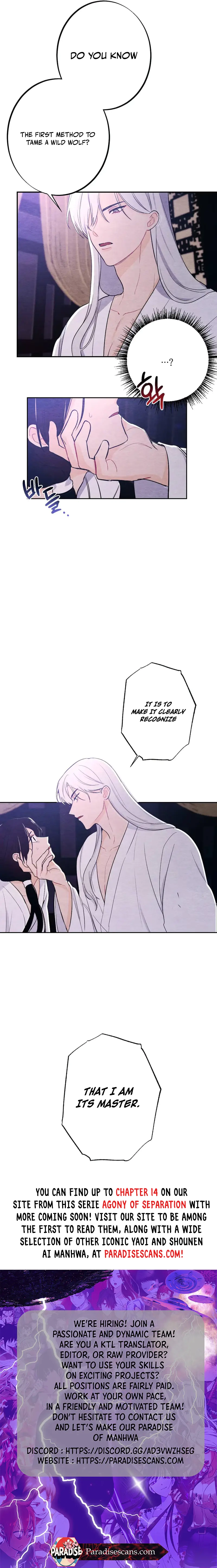 Agony of Separation || PARADISE SCANS || - Chapter 4 manhwa