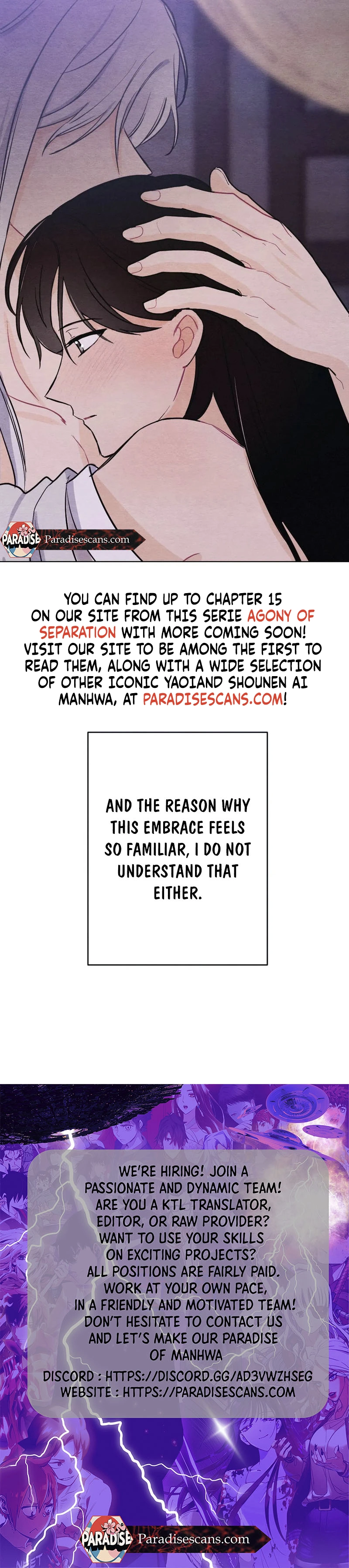 Agony of Separation || PARADISE SCANS || - Chapter 9: 🔞🔞 manhwa