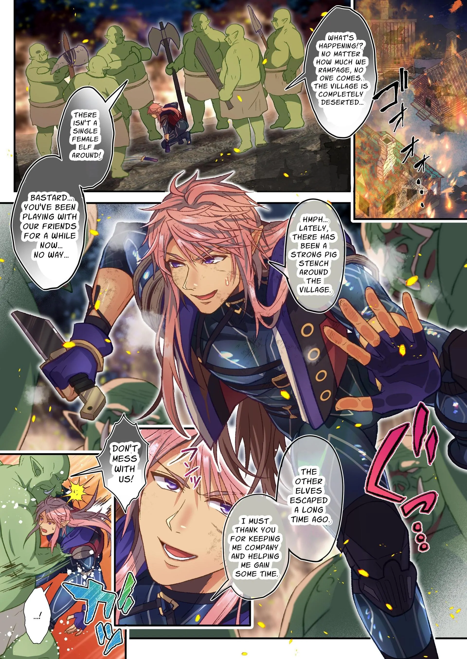 Defeated Elf’s Pleasure Resistance is LV.1 (Official) - Oneshot (TW: non-con) manhwa