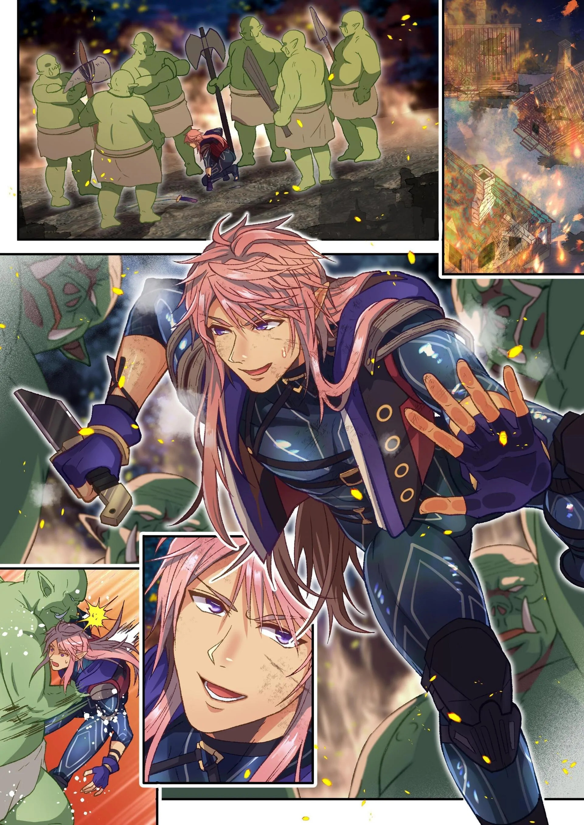 Defeated Elf’s Pleasure Resistance is LV.1 (Official) - Oneshot (TW: non-con) manhwa