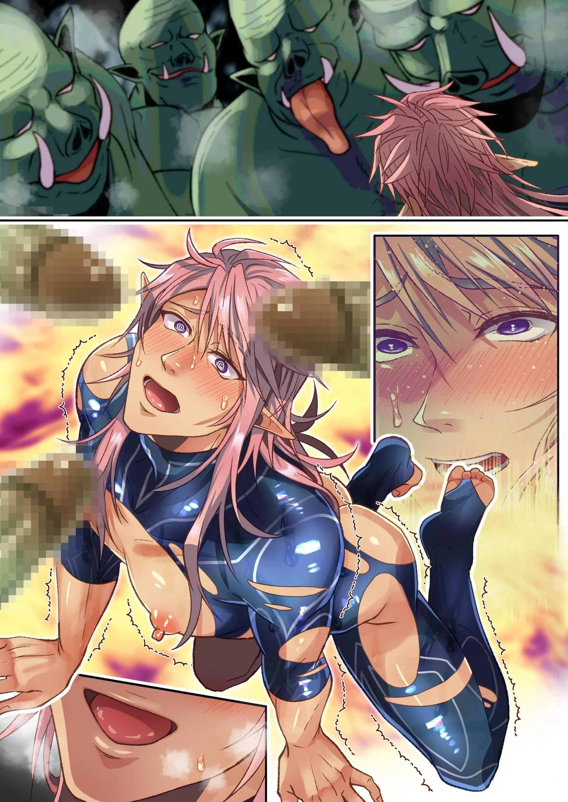 Defeated Elf’s Pleasure Resistance is LV.1 (Official) - Oneshot (TW: non-con) manhwa