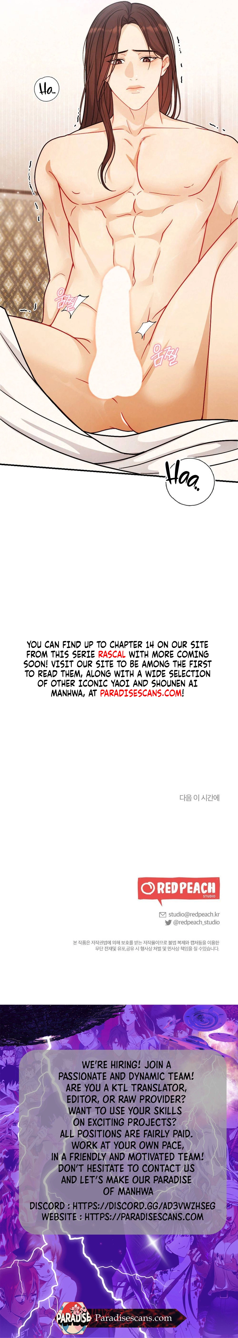 RASCAL || paradise scans || - Chapter 6: 🔞🔞 manhwa