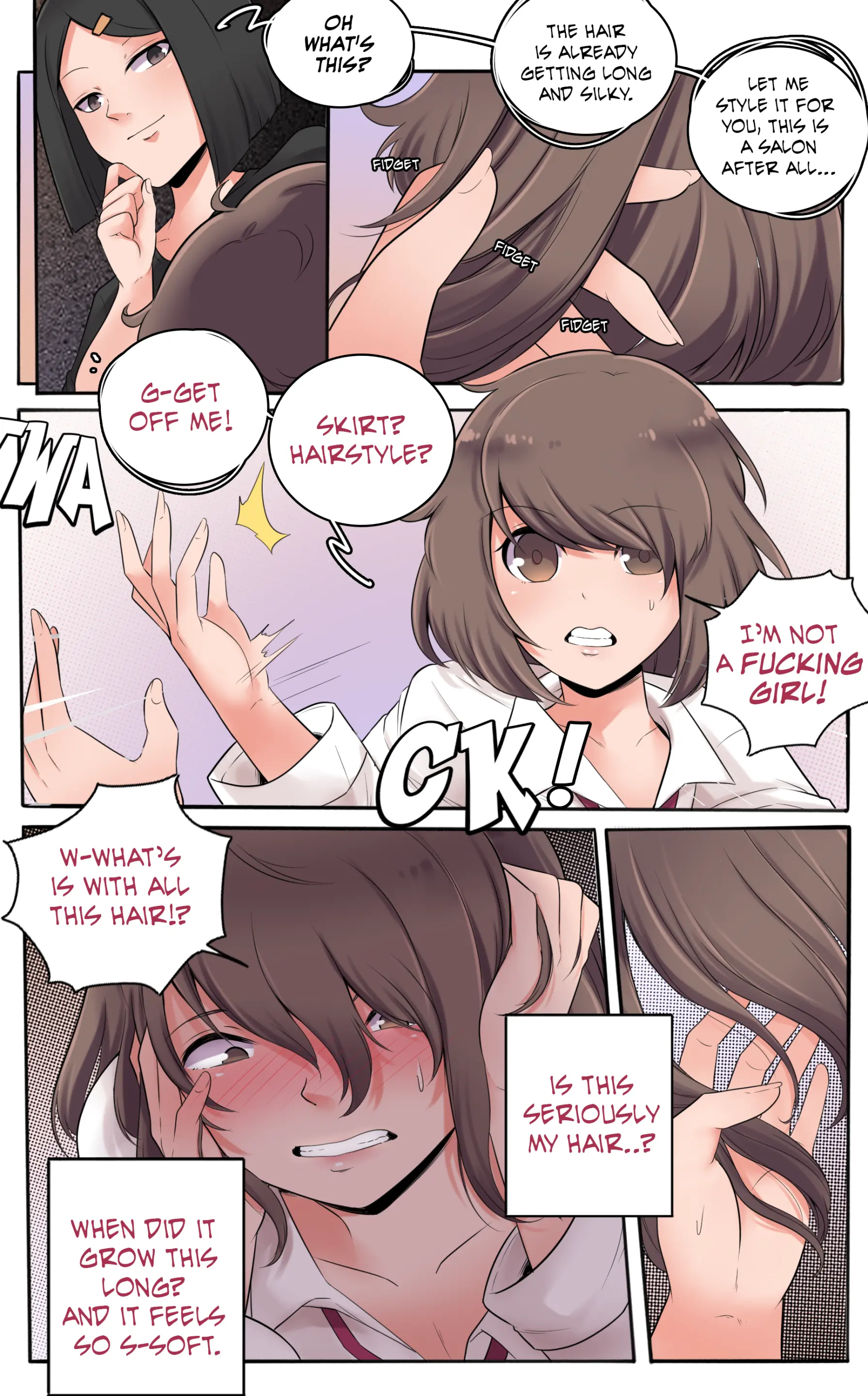 Girlfriend Revange - Oneshot manhwa