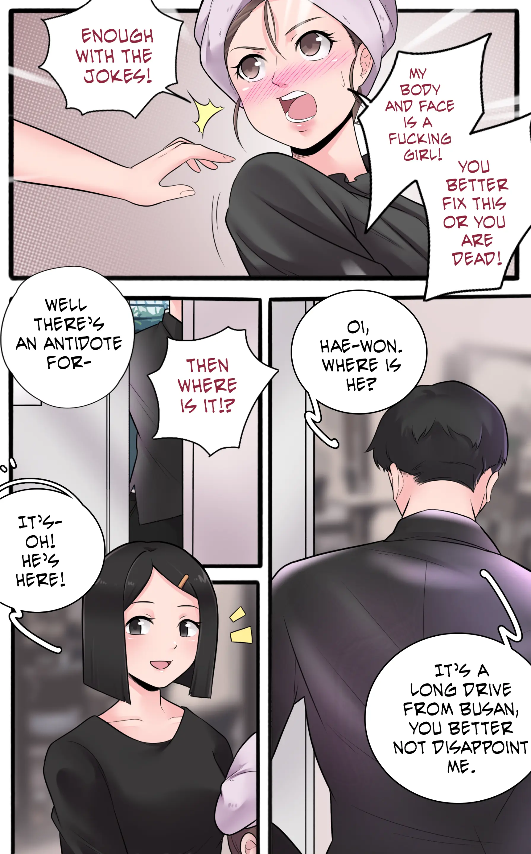 Girlfriend Revange - Oneshot manhwa