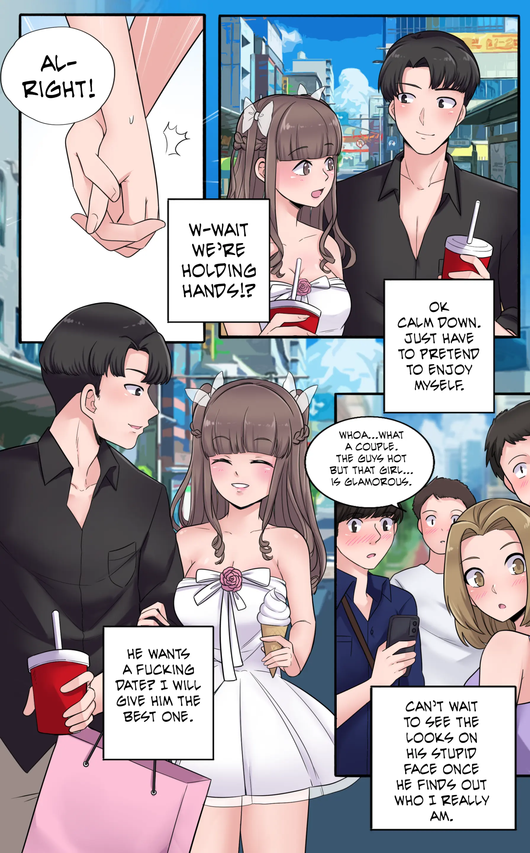 Girlfriend Revange - Oneshot manhwa