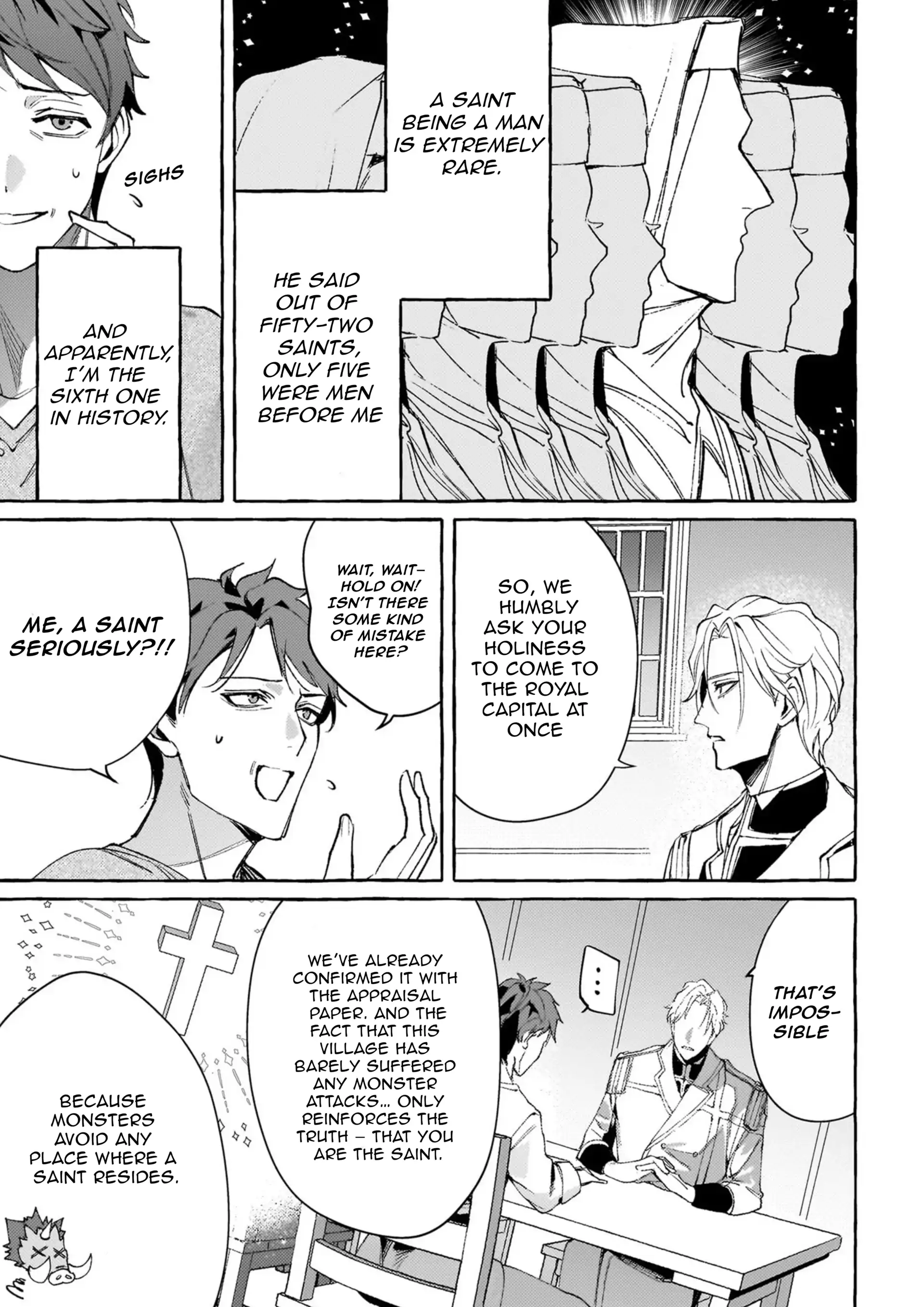 Ossan Dakedo Seijo Desu - Chapter 1 manhwa