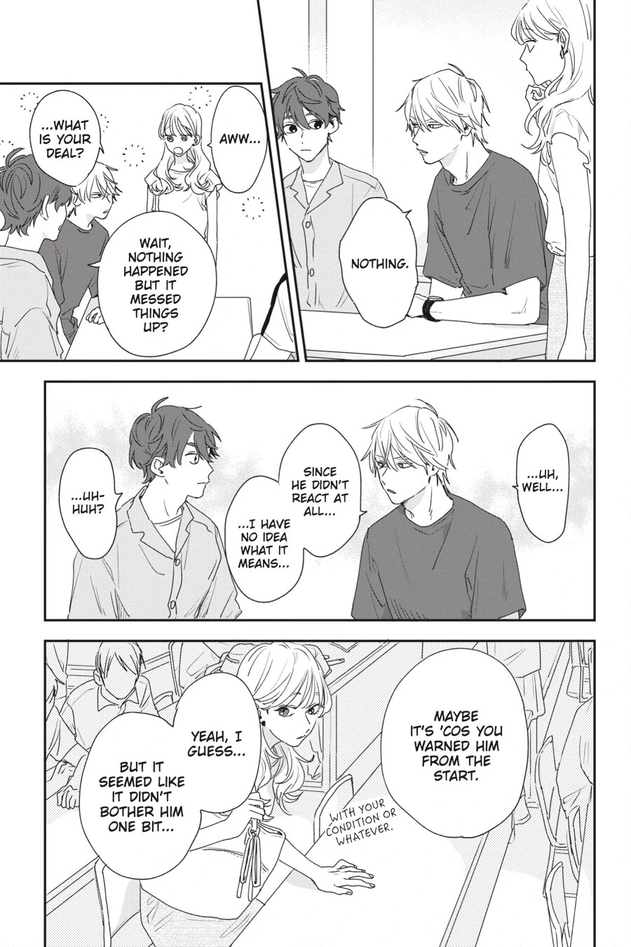 Koi no Shikata ga Wakaranai (Official) - Chapter 4 manhwa
