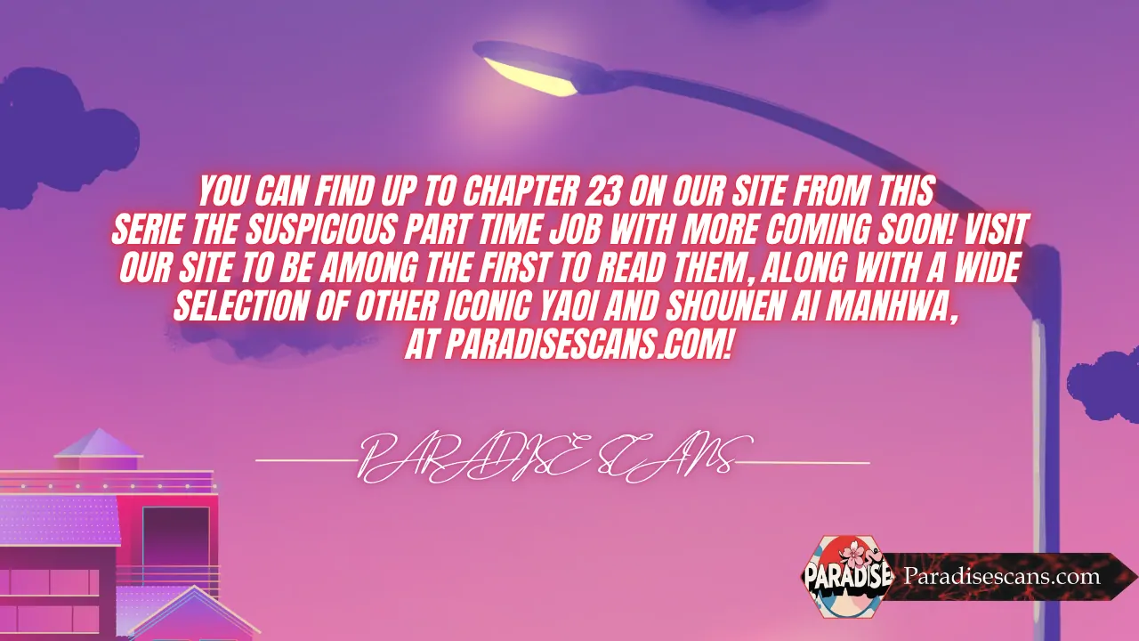 Suspicious Part-Time Job || PARADISE SCANS || - Chapter 3 manhwa