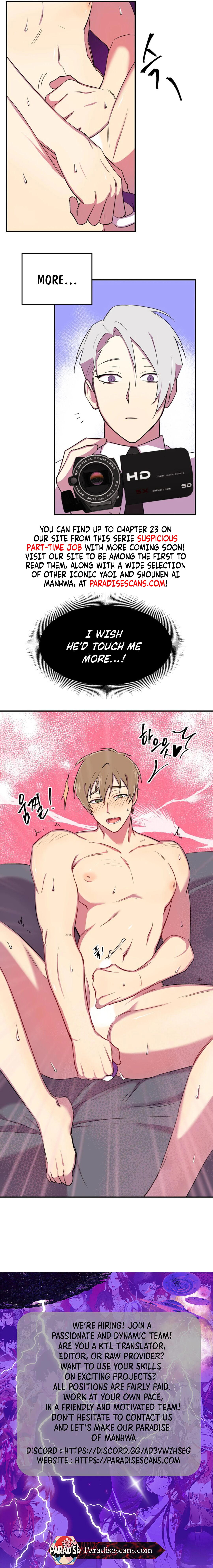 Suspicious Part-Time Job || PARADISE SCANS || - Chapter 5: 🔞🔞 manhwa