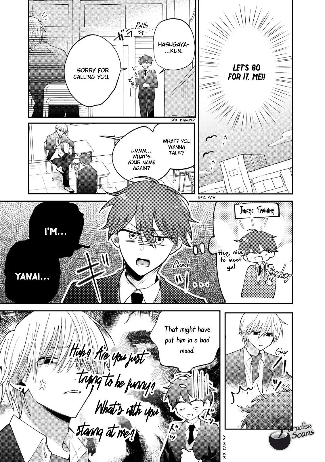 Hasugaya-kun Likes to Make People Cry - Chapter 1 manhwa