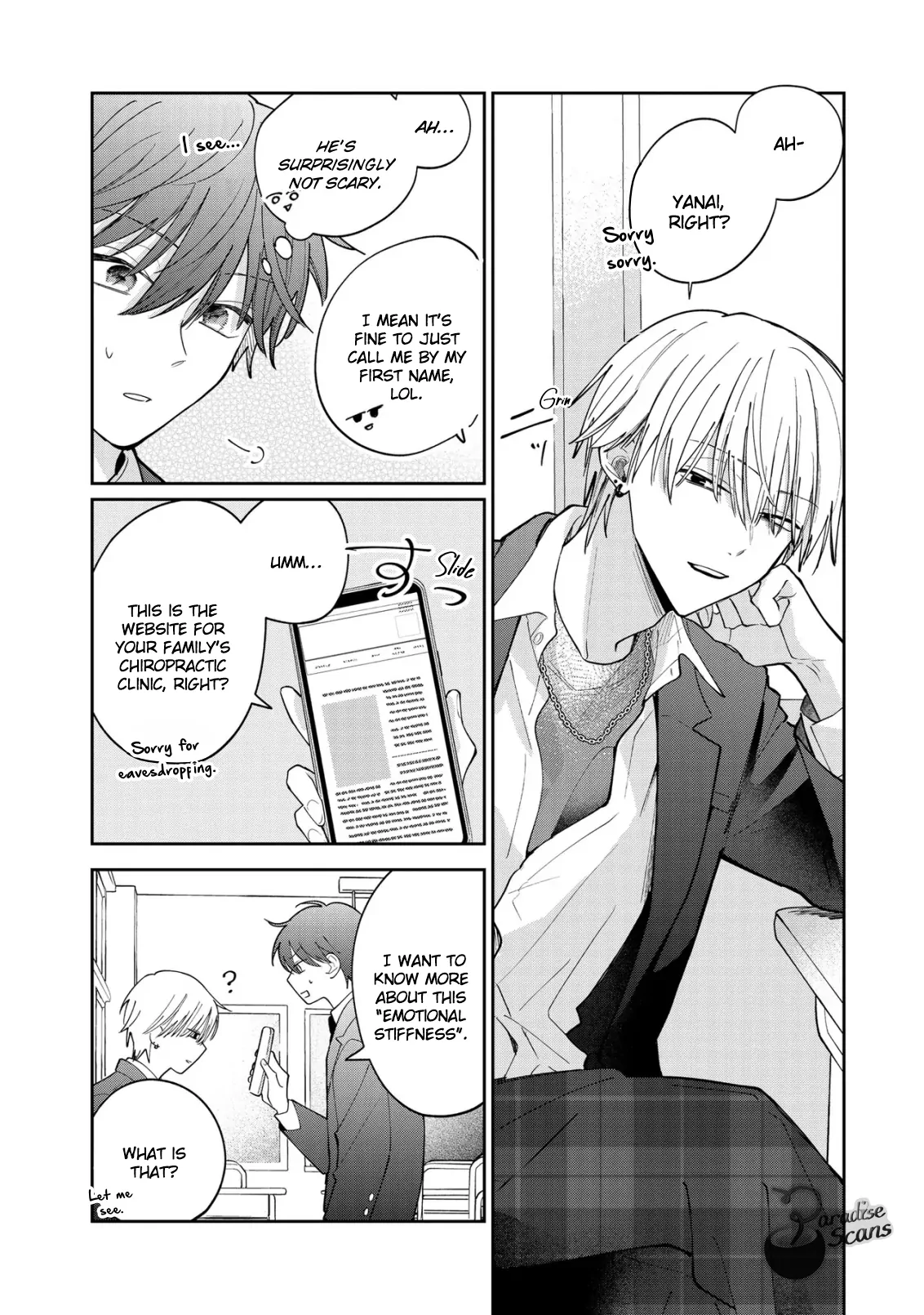 Hasugaya-kun Likes to Make People Cry - Chapter 1 manhwa