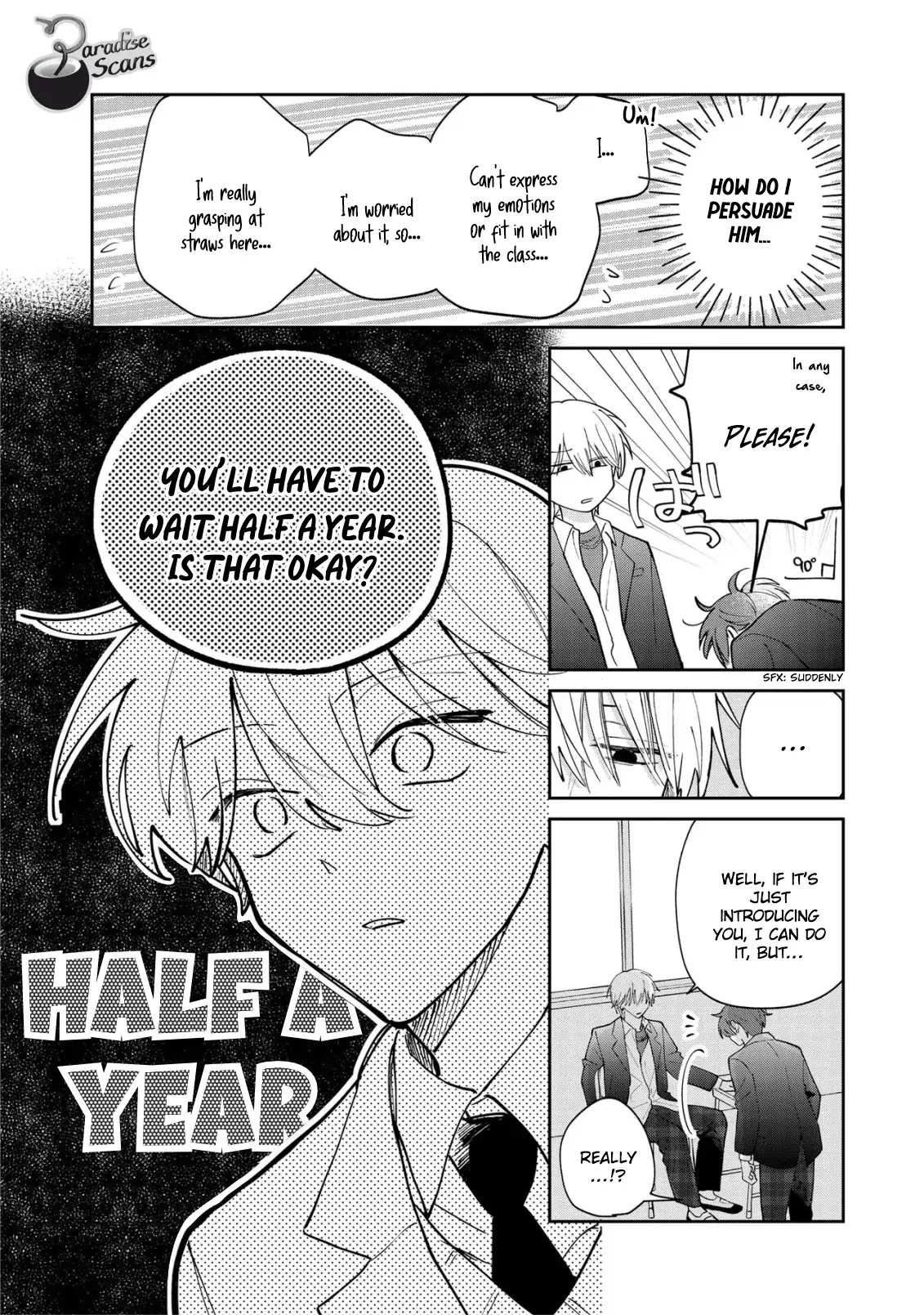 Hasugaya-kun Likes to Make People Cry - Chapter 1 manhwa