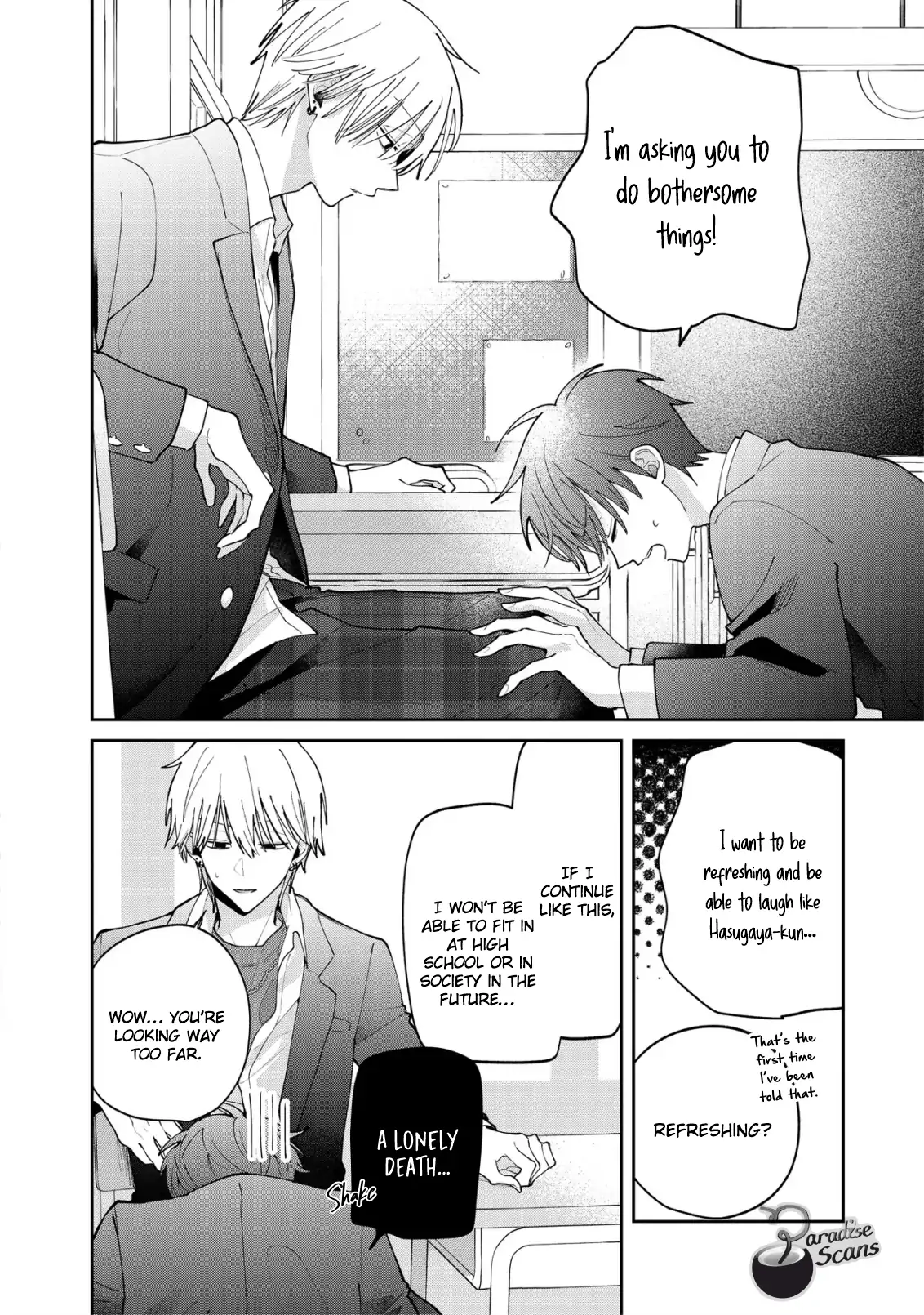 Hasugaya-kun Likes to Make People Cry - Chapter 1 manhwa