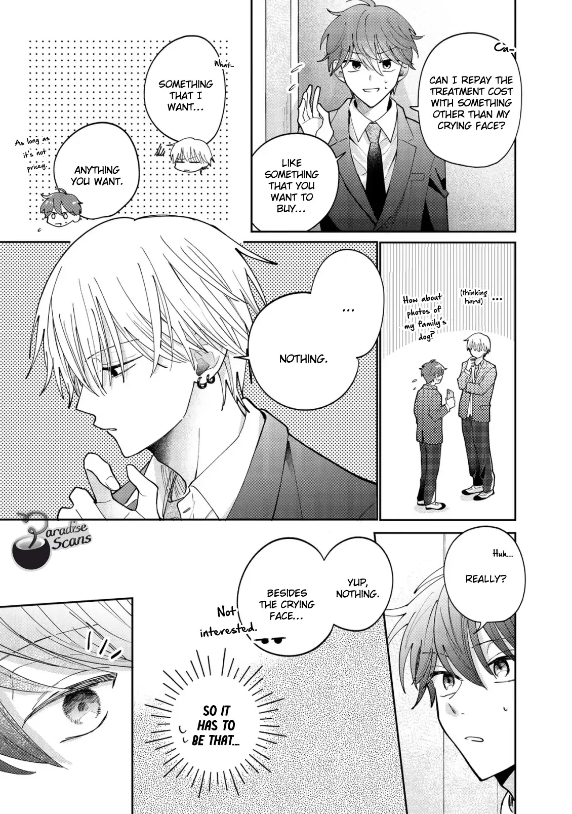 Hasugaya-kun Likes to Make People Cry - Chapter 2.1 manhwa