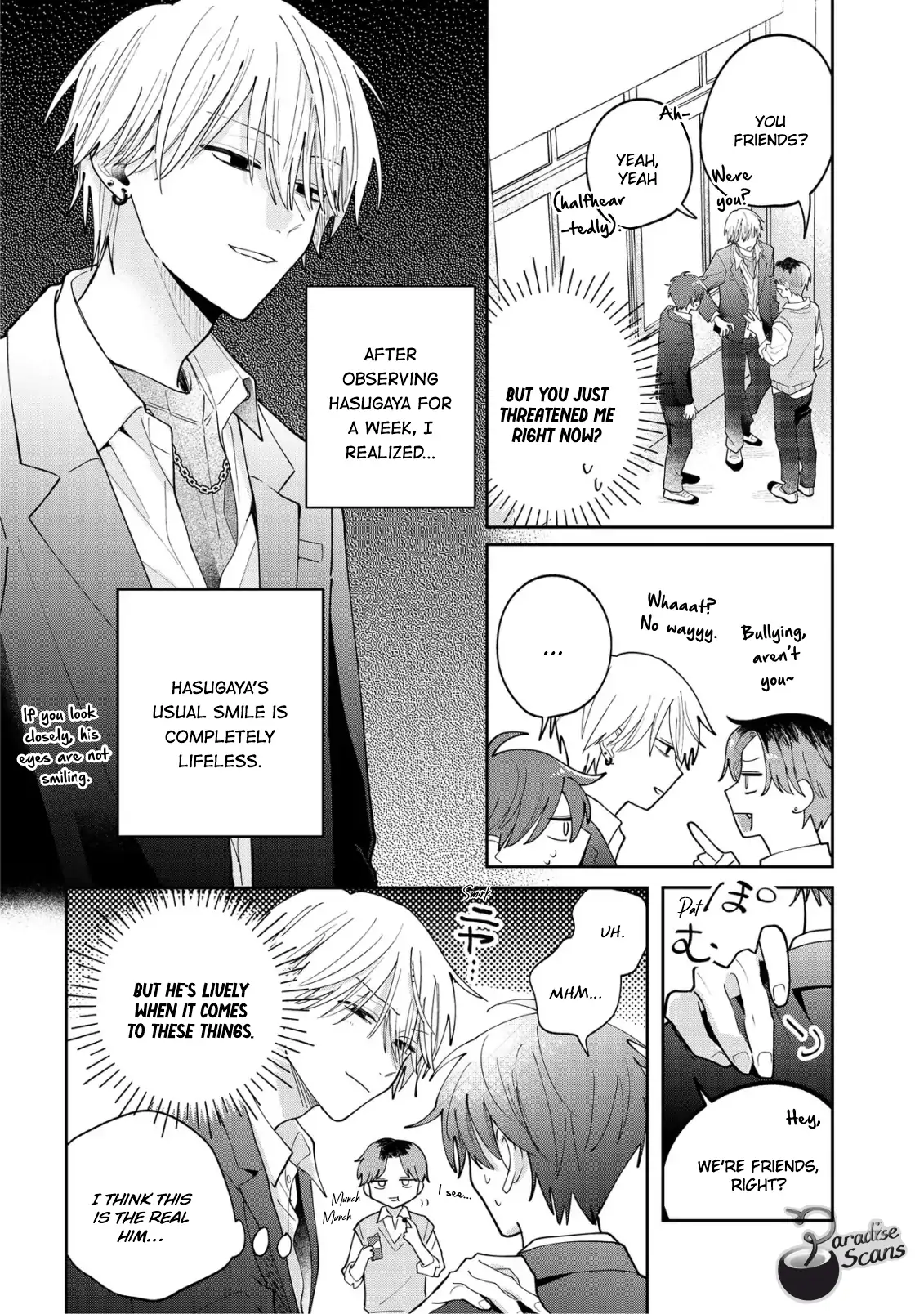 Hasugaya-kun Likes to Make People Cry - Chapter 2.1 manhwa