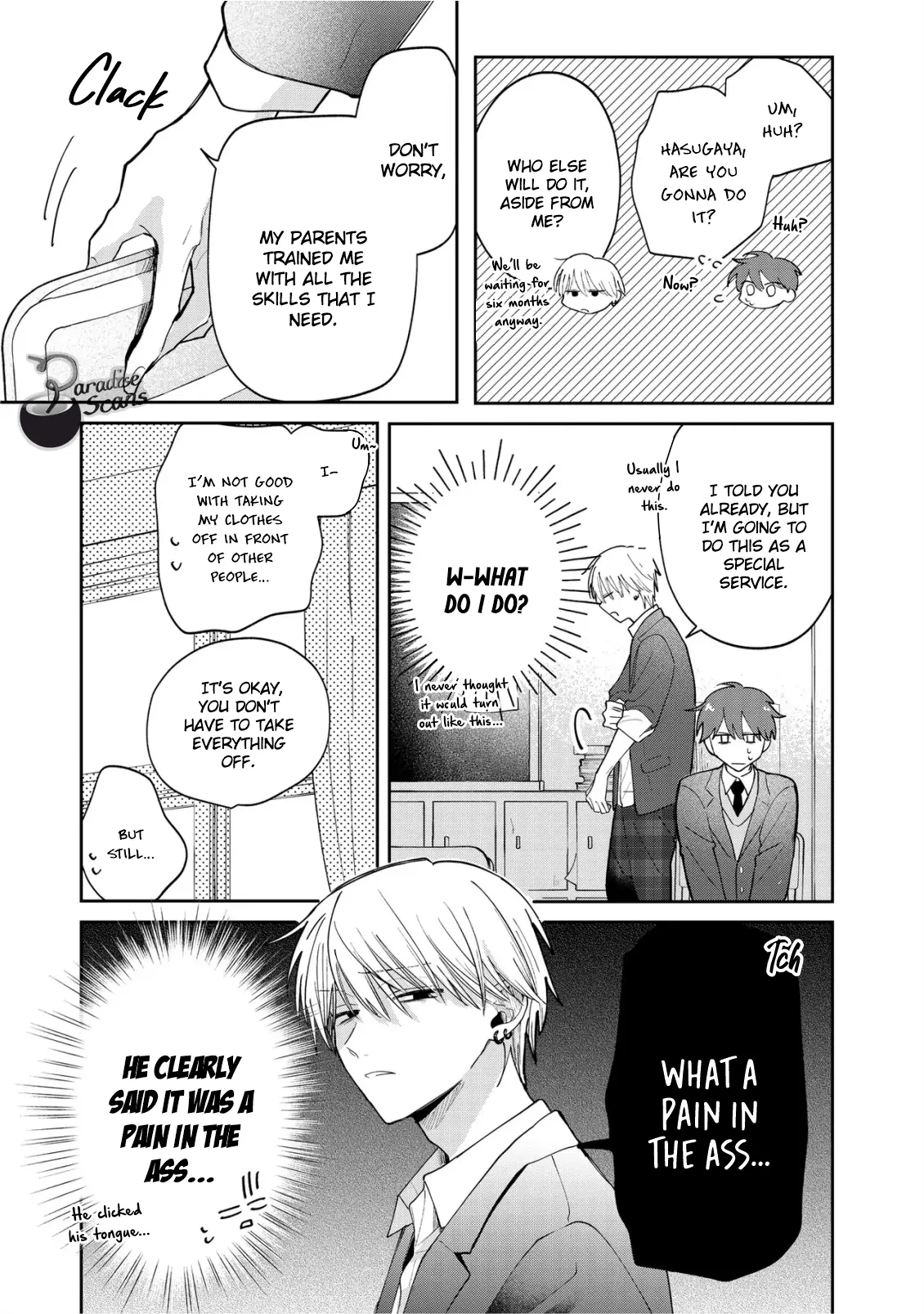 Hasugaya-kun Likes to Make People Cry - Chapter 2 manhwa