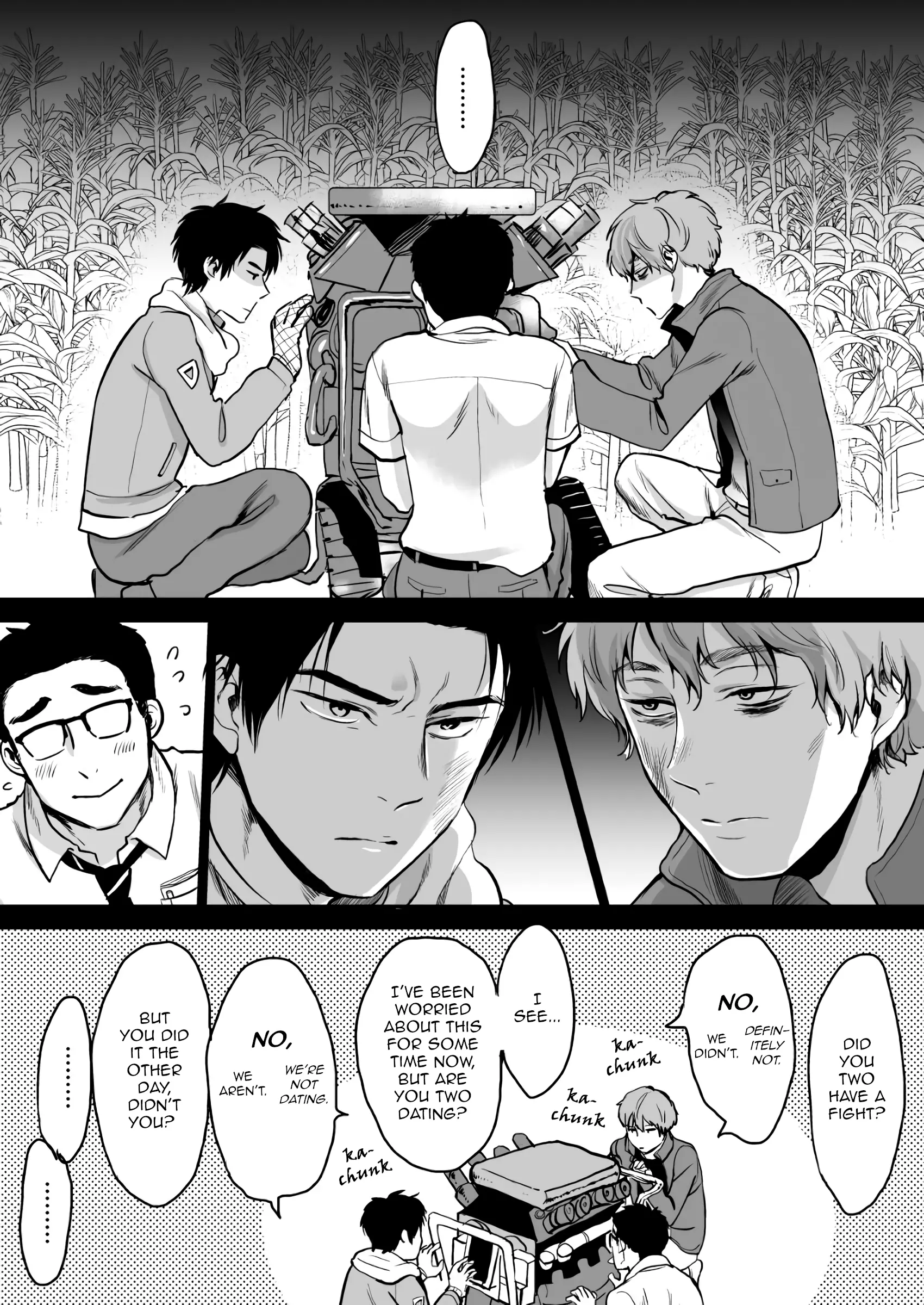 Quentin, Jake and Dwight - Oneshot manhwa