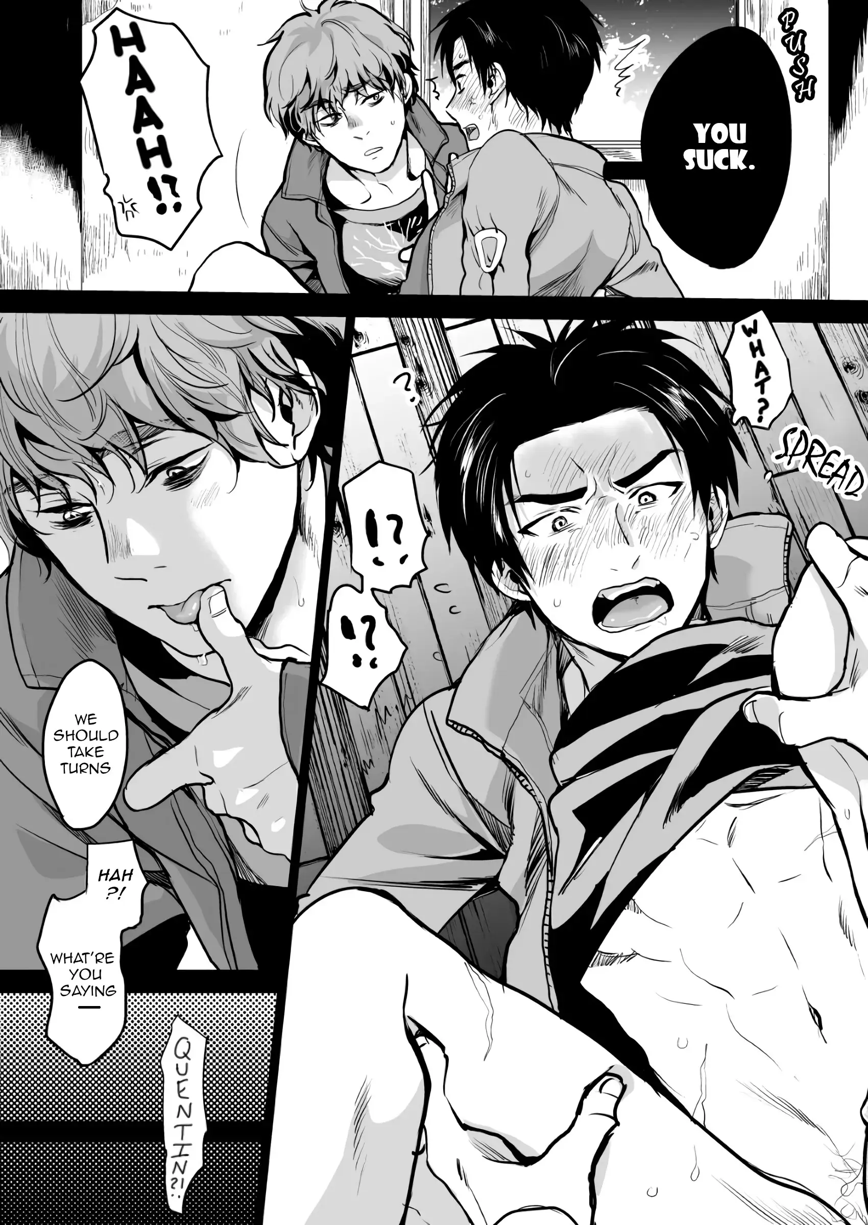 Quentin, Jake and Dwight - Oneshot manhwa