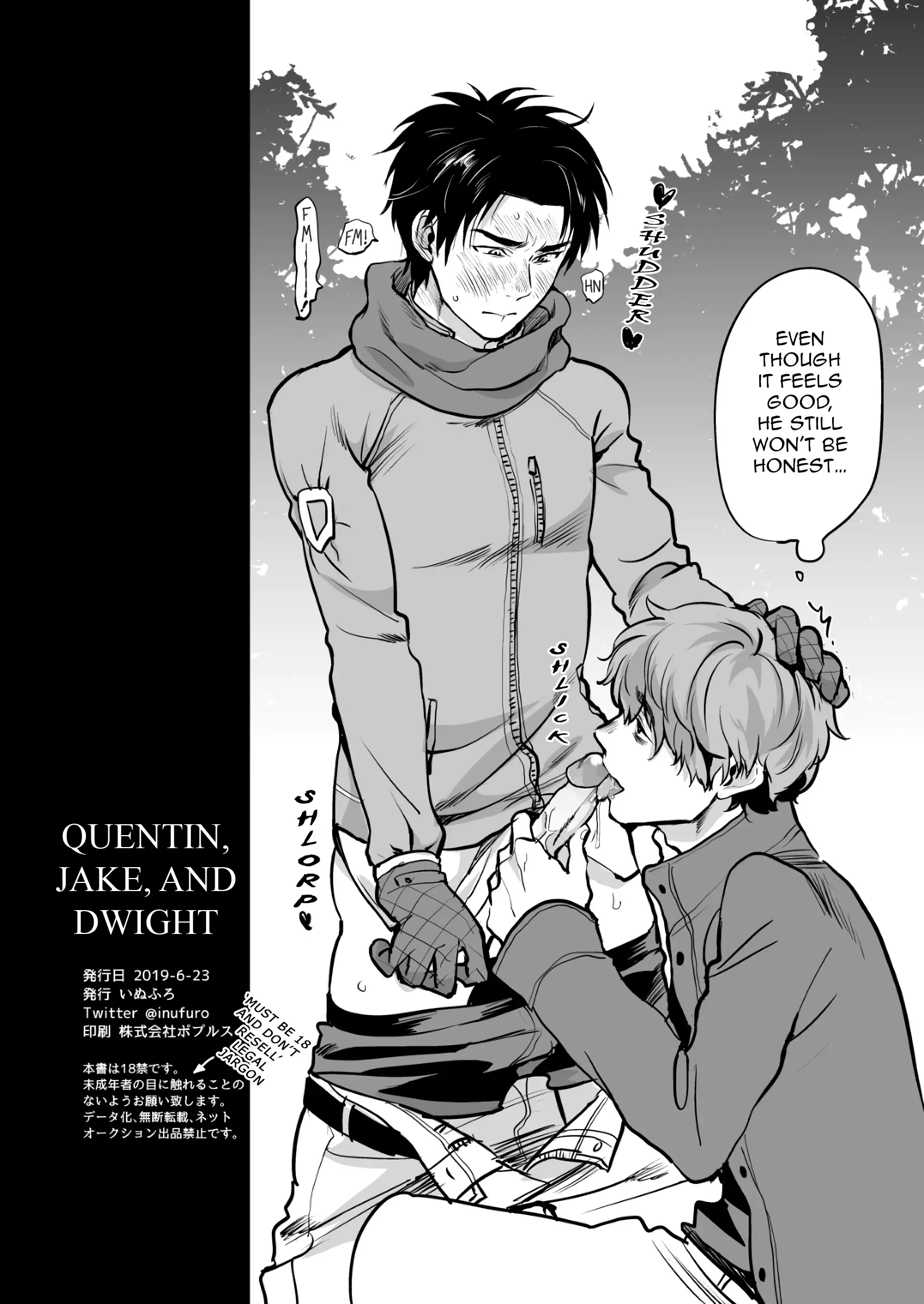 Quentin, Jake and Dwight - Oneshot manhwa