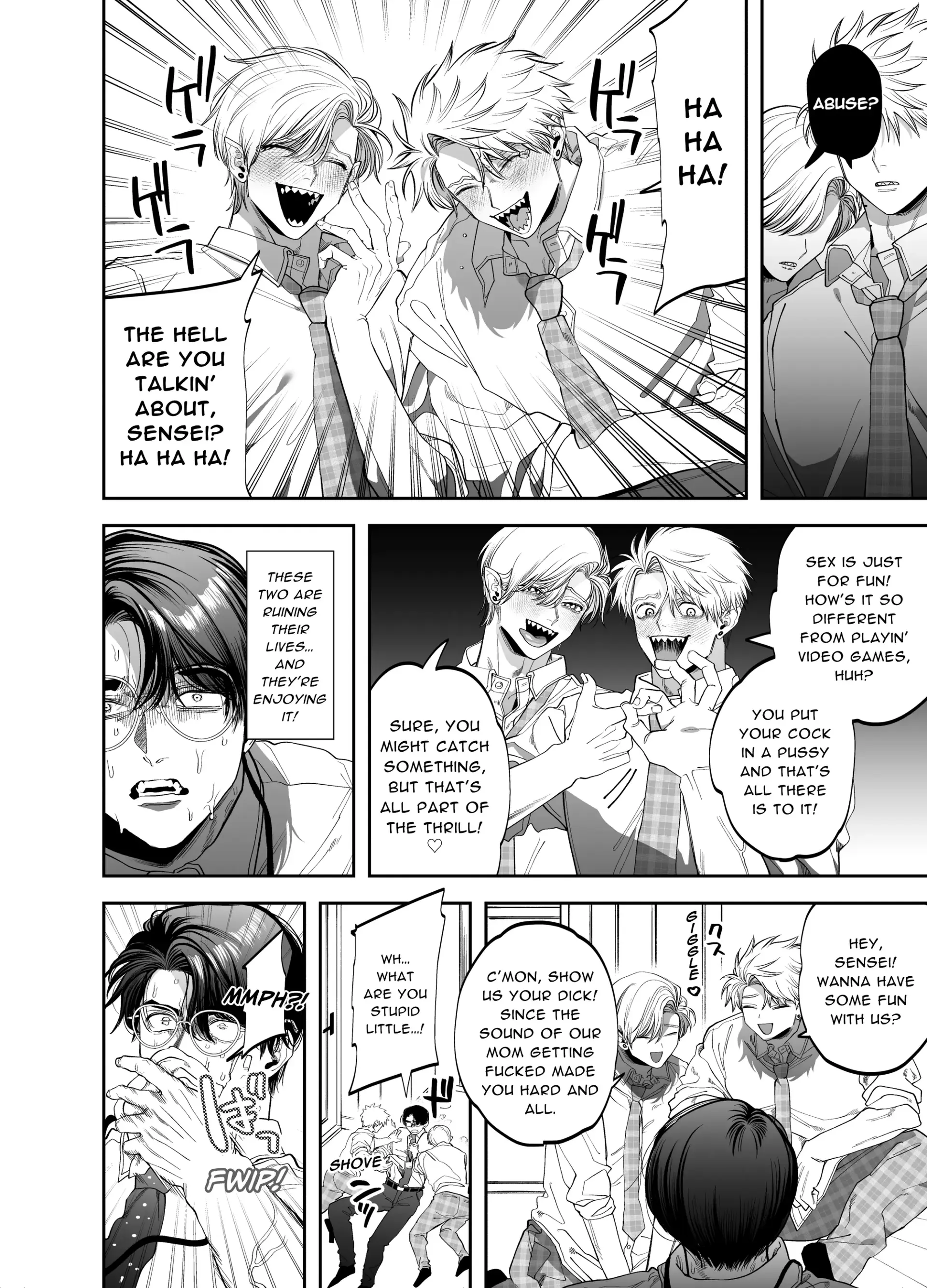 Teach us, Mazo-Sensei! ~Ravished and Corrupted by the Delinquent Sadist Brothers I Teach - Oneshot manhwa