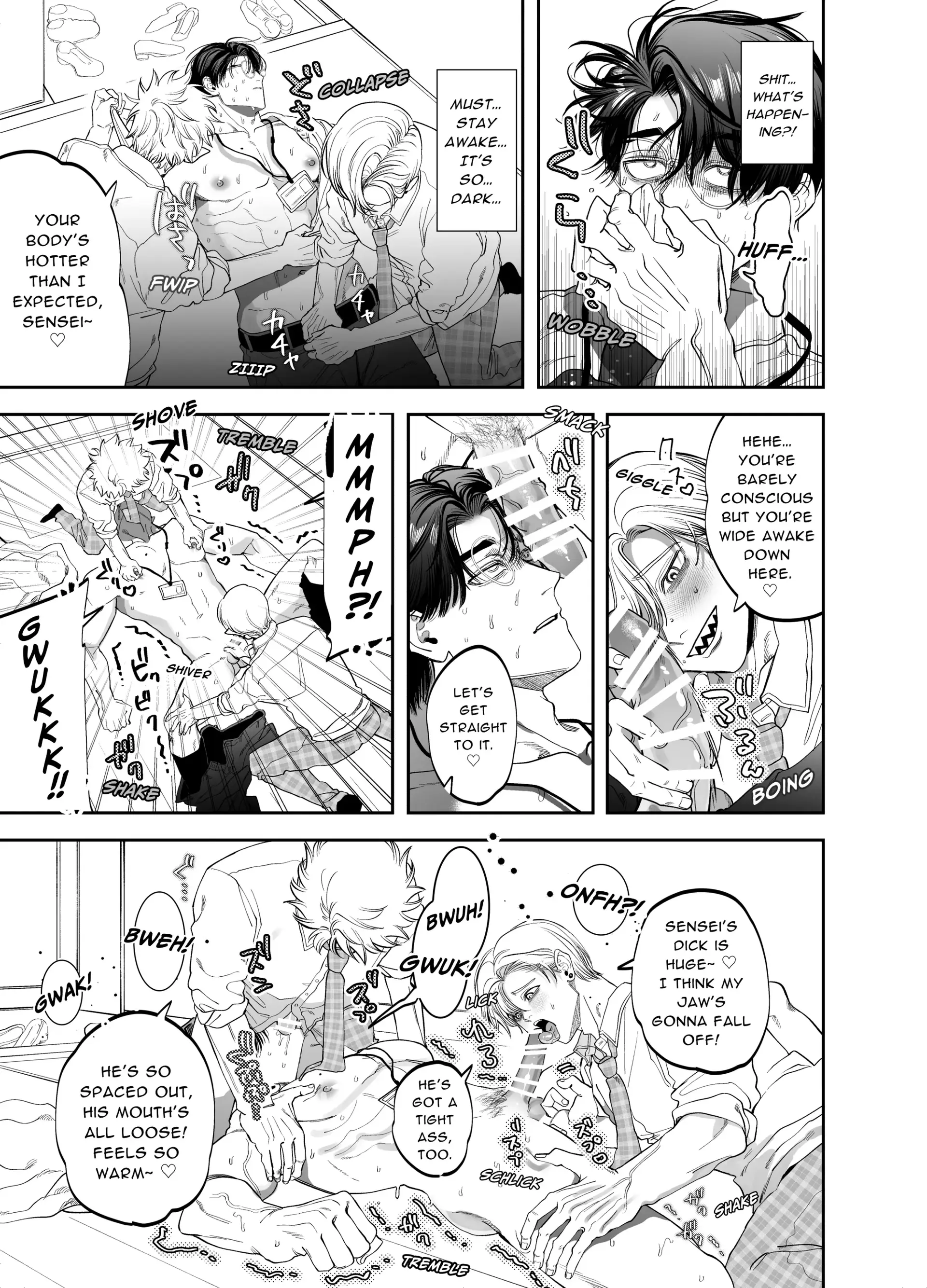 Teach us, Mazo-Sensei! ~Ravished and Corrupted by the Delinquent Sadist Brothers I Teach - Oneshot manhwa