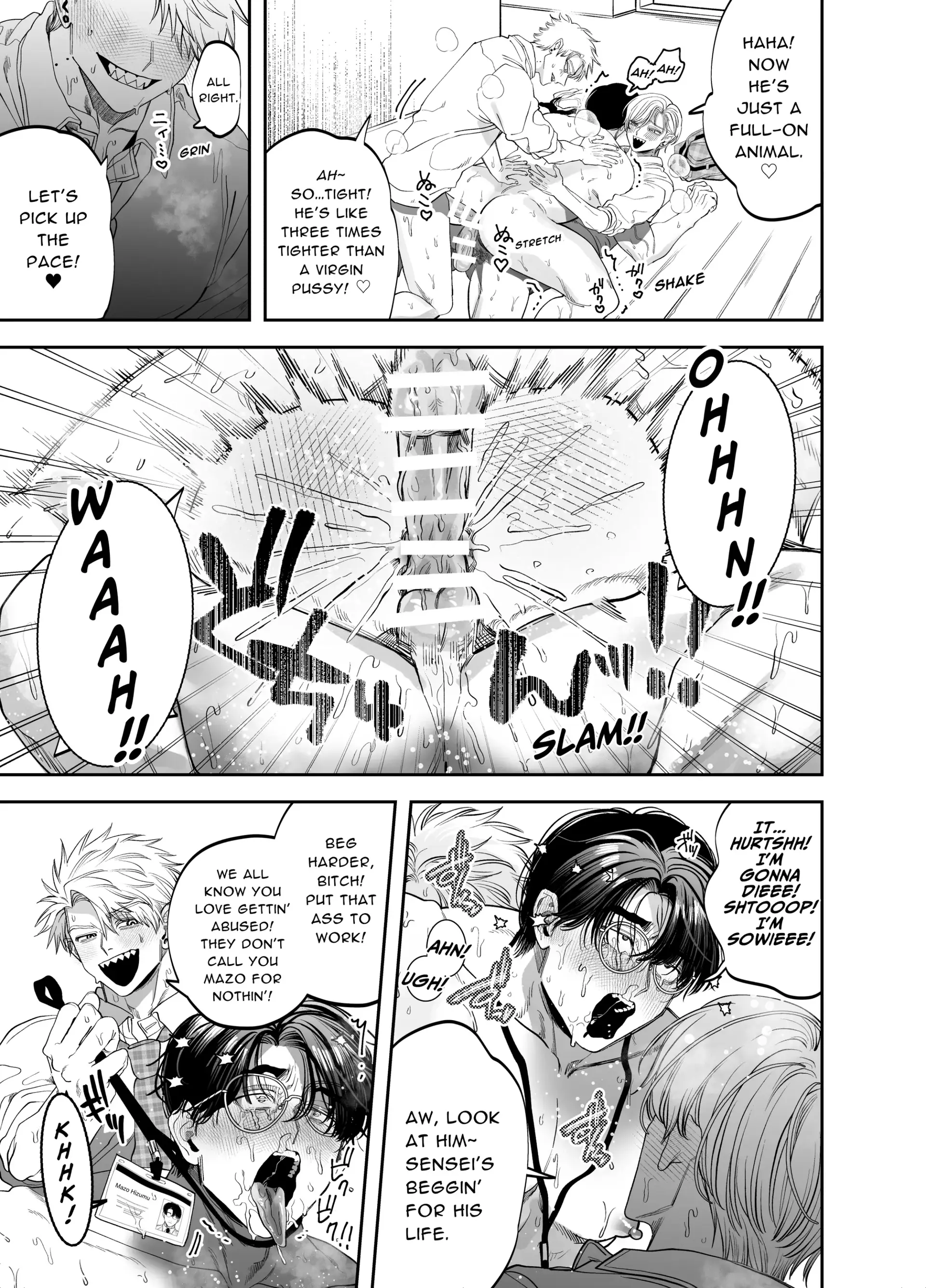 Teach us, Mazo-Sensei! ~Ravished and Corrupted by the Delinquent Sadist Brothers I Teach - Oneshot manhwa