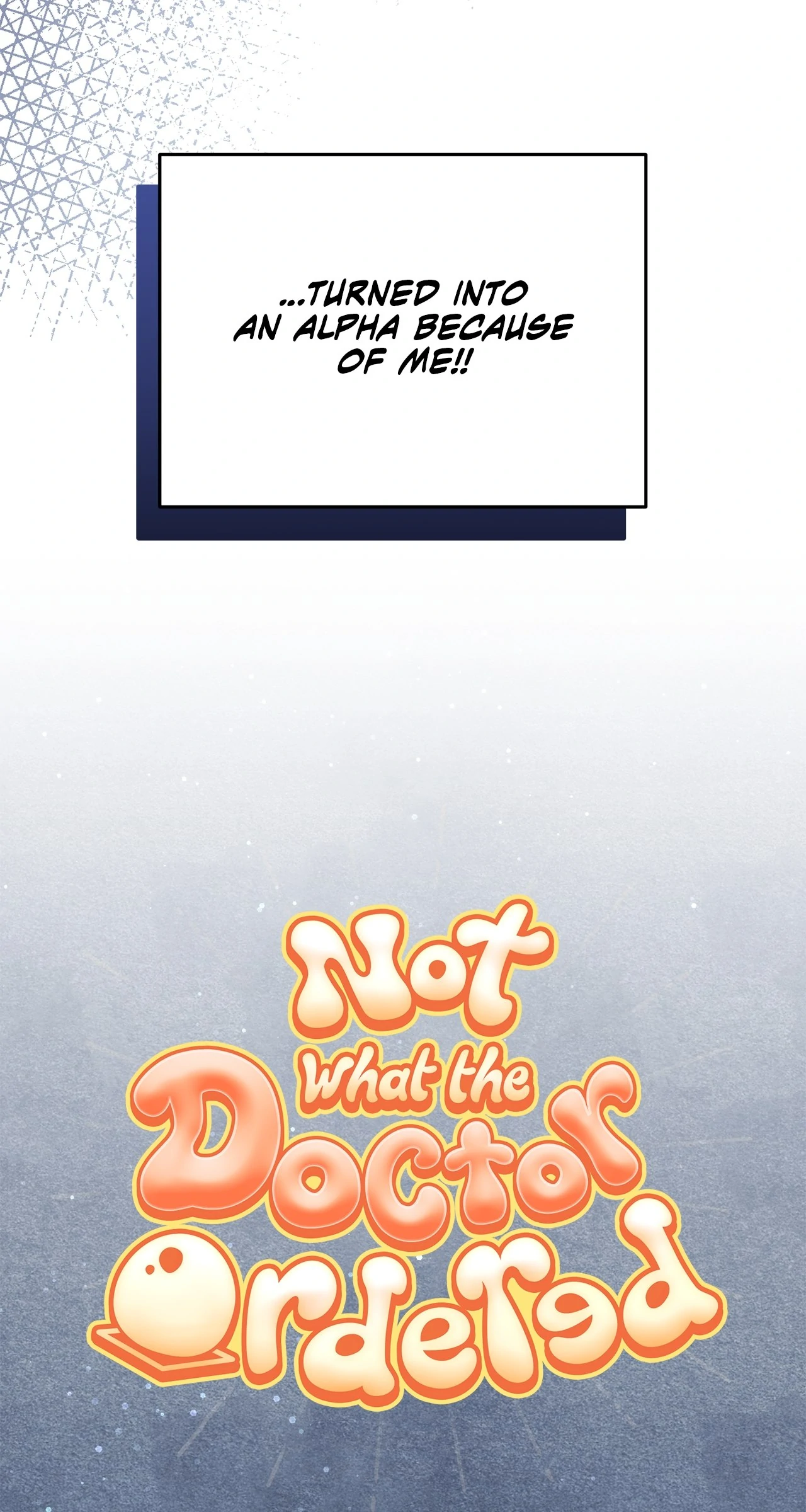 Not What the Doctor Ordered [Official] - Chapter 1 manhwa