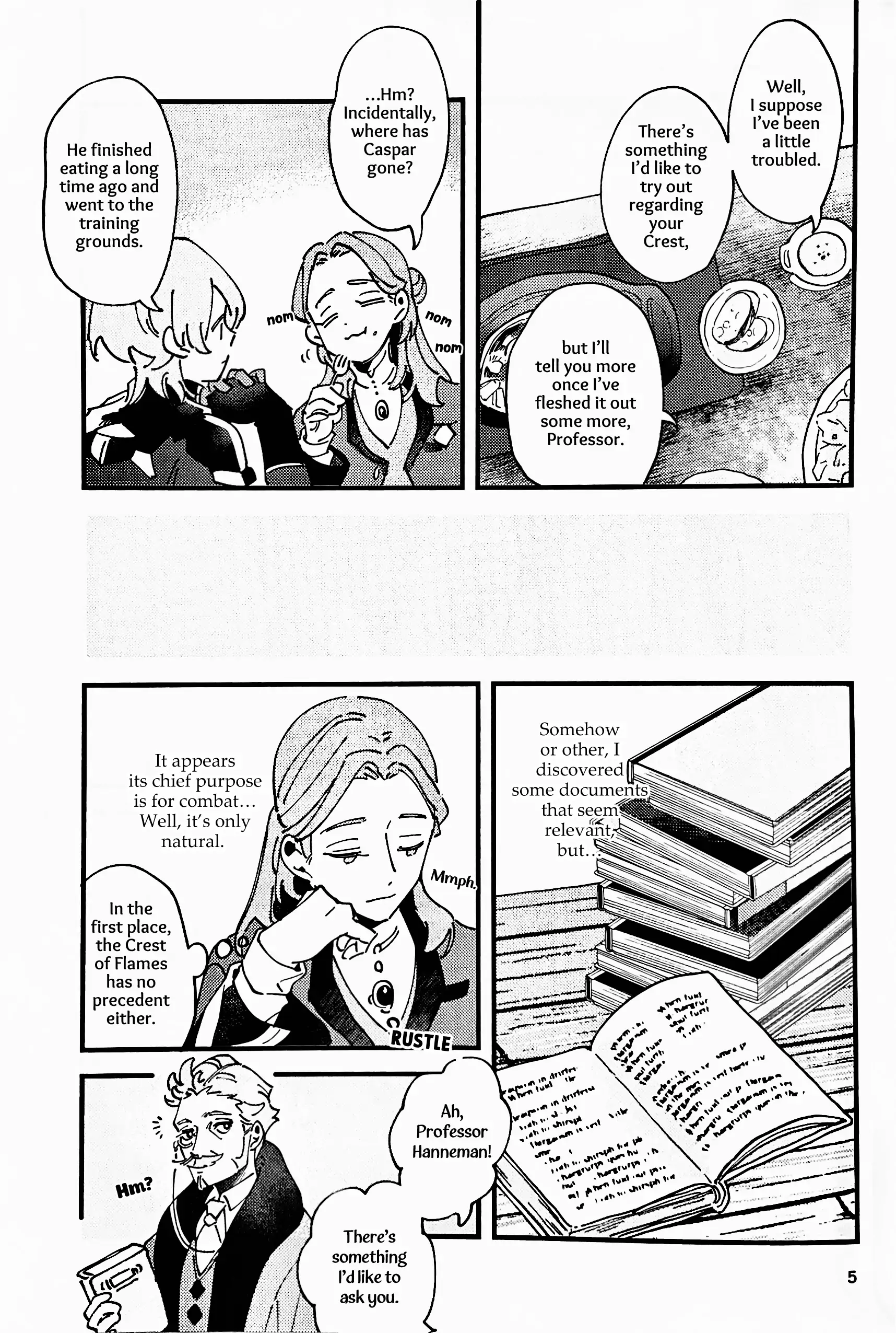 Let’s Take a Break Today (Fire Emblem: Three Houses) - Oneshot manhwa