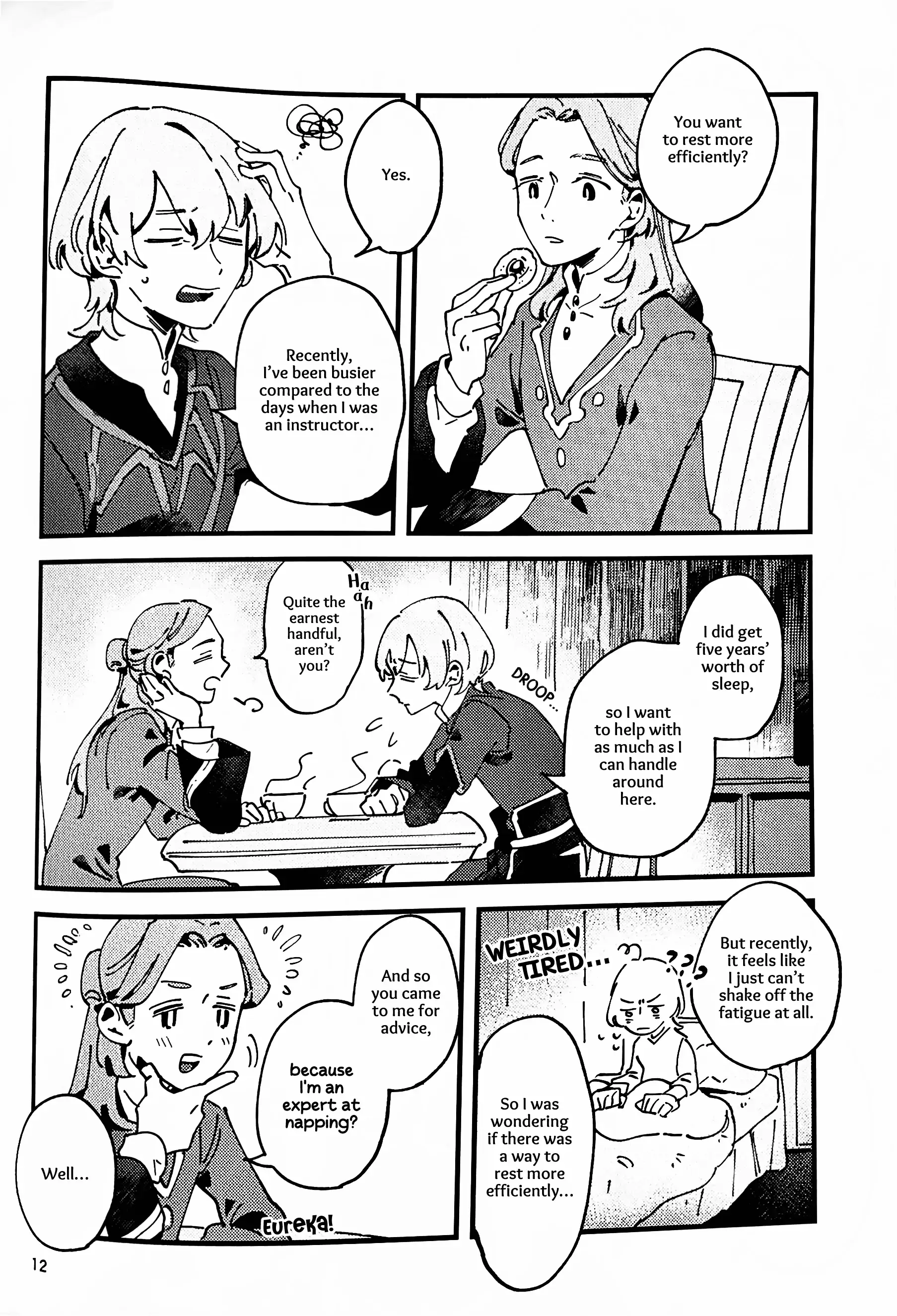 Let’s Take a Break Today (Fire Emblem: Three Houses) - Oneshot manhwa