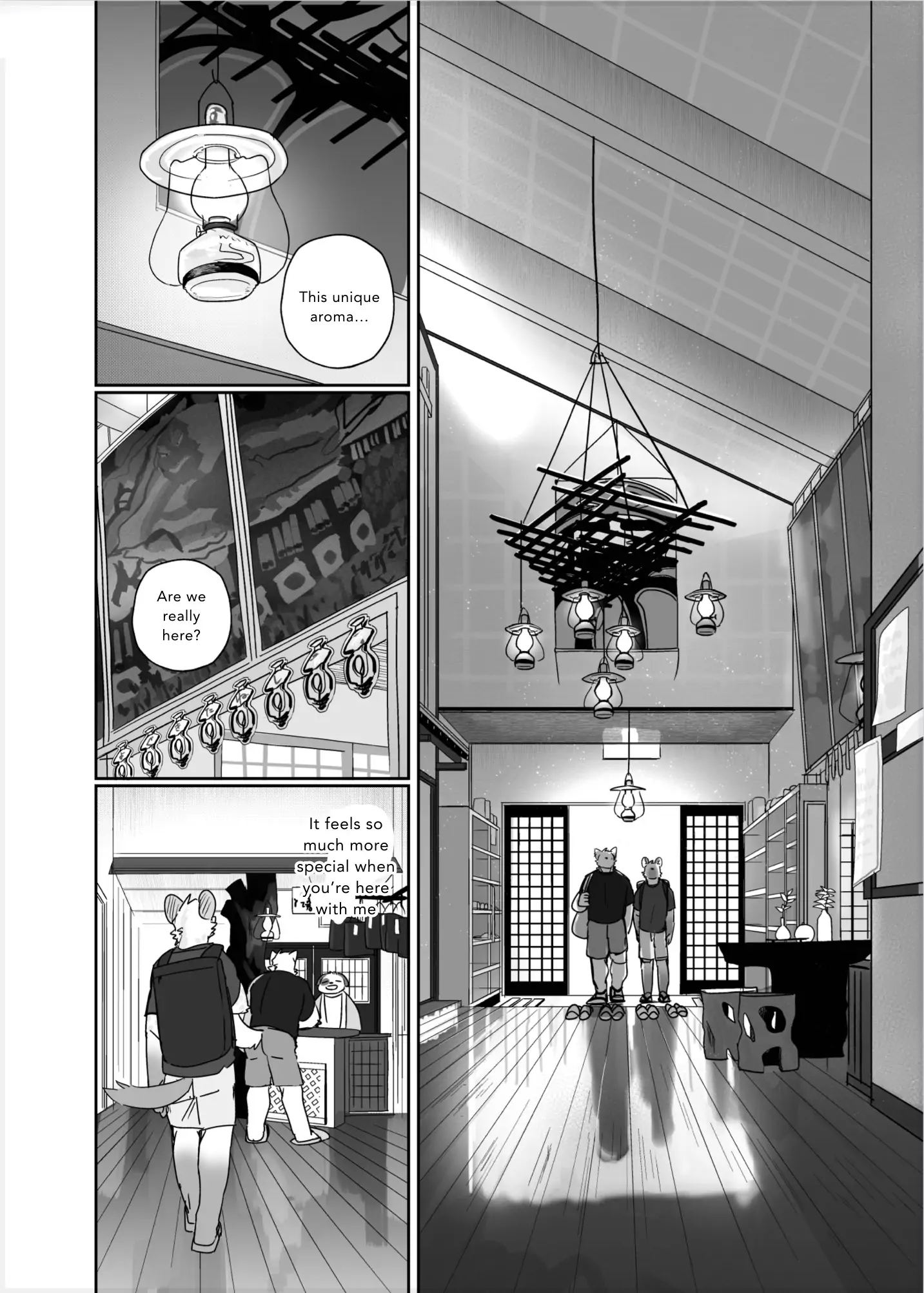 Futari tabi inu ena Aomori-hen - Chapter 1 manhwa