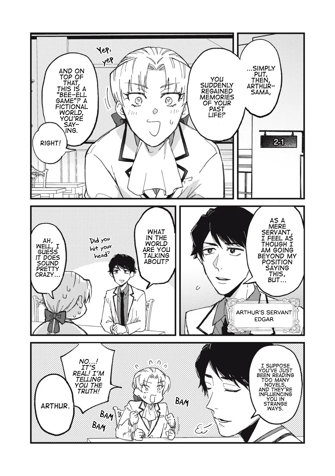 Aishite hoshi no wa ore janai no ni! BL game no akuyaku reisoku ni tensei shita no ni kirawarenakute komattemasu~ - Chapter 1 manhwa