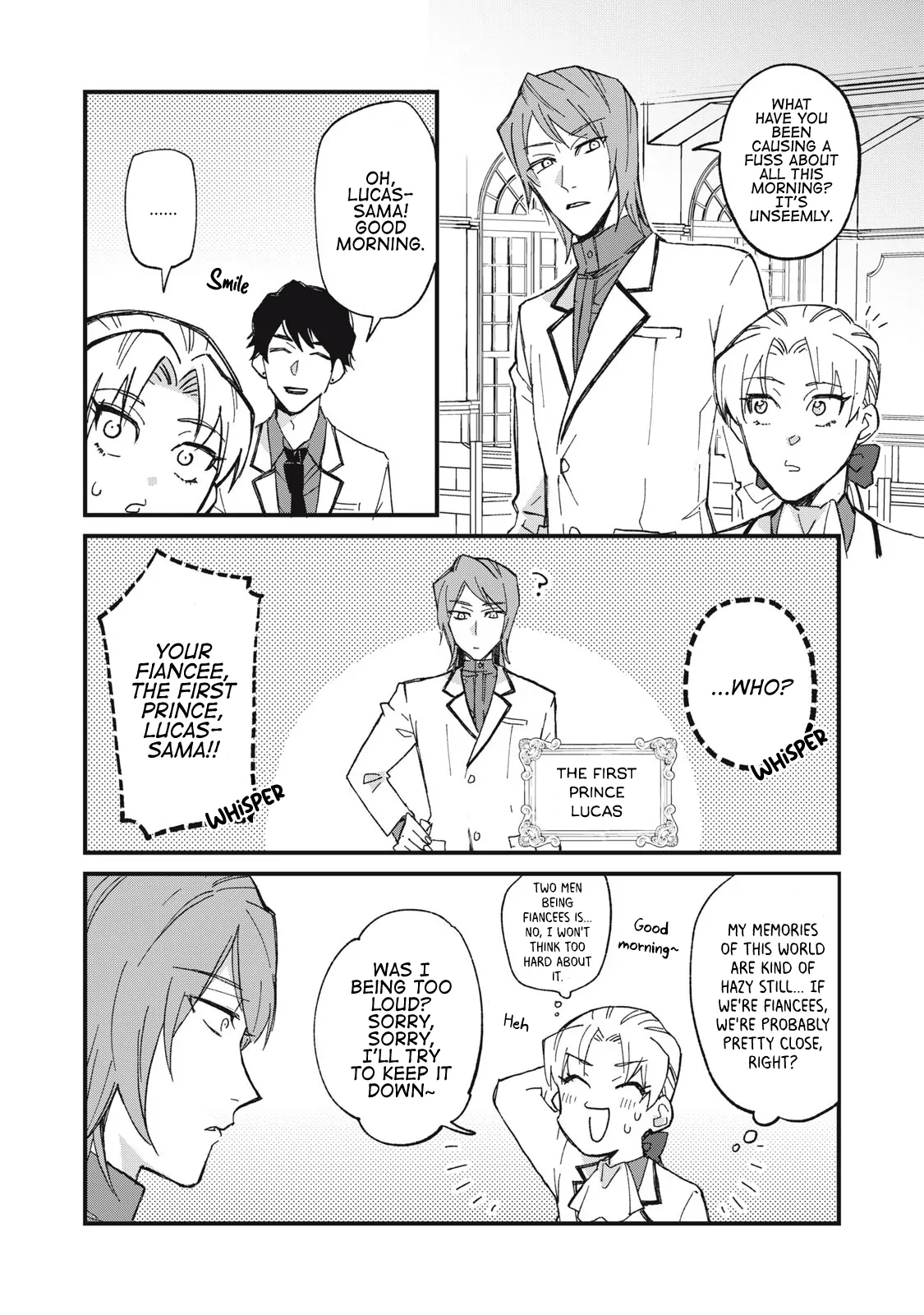 Aishite hoshi no wa ore janai no ni! BL game no akuyaku reisoku ni tensei shita no ni kirawarenakute komattemasu~ - Chapter 1 manhwa