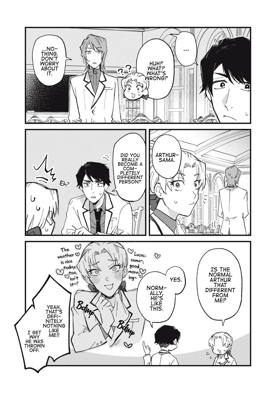 Aishite hoshi no wa ore janai no ni! BL game no akuyaku reisoku ni tensei shita no ni kirawarenakute komattemasu~ - Chapter 1 manhwa