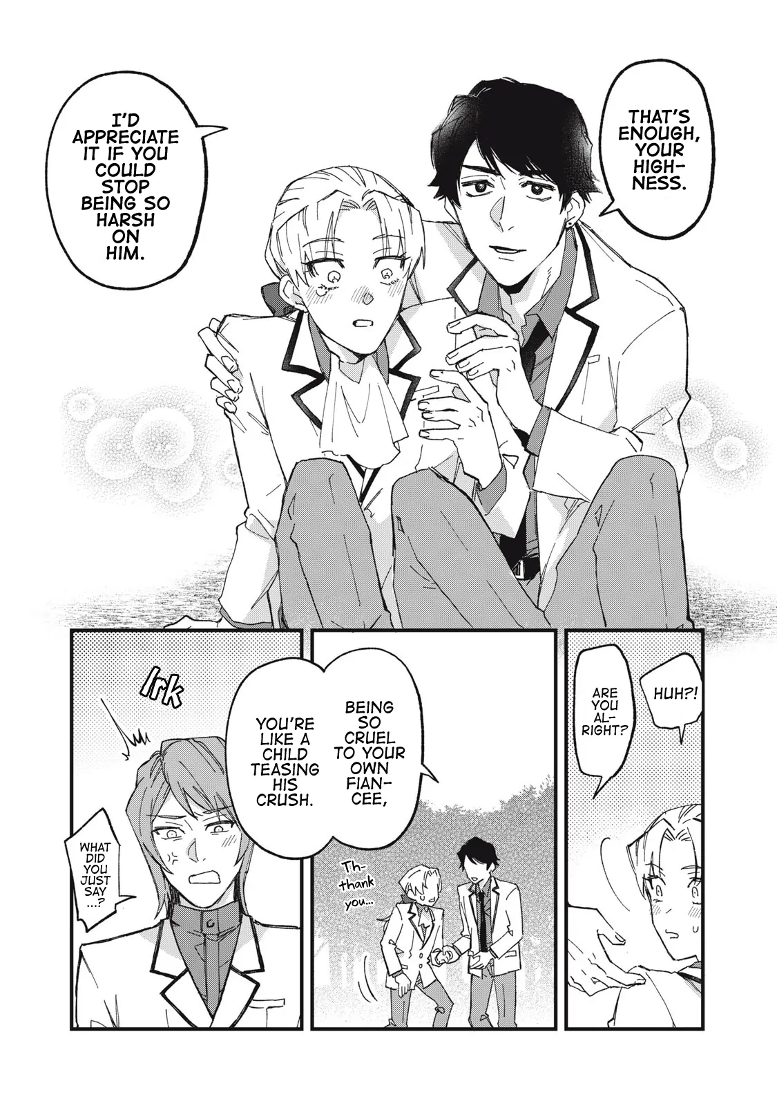 Aishite hoshi no wa ore janai no ni! BL game no akuyaku reisoku ni tensei shita no ni kirawarenakute komattemasu~ - Chapter 1 manhwa