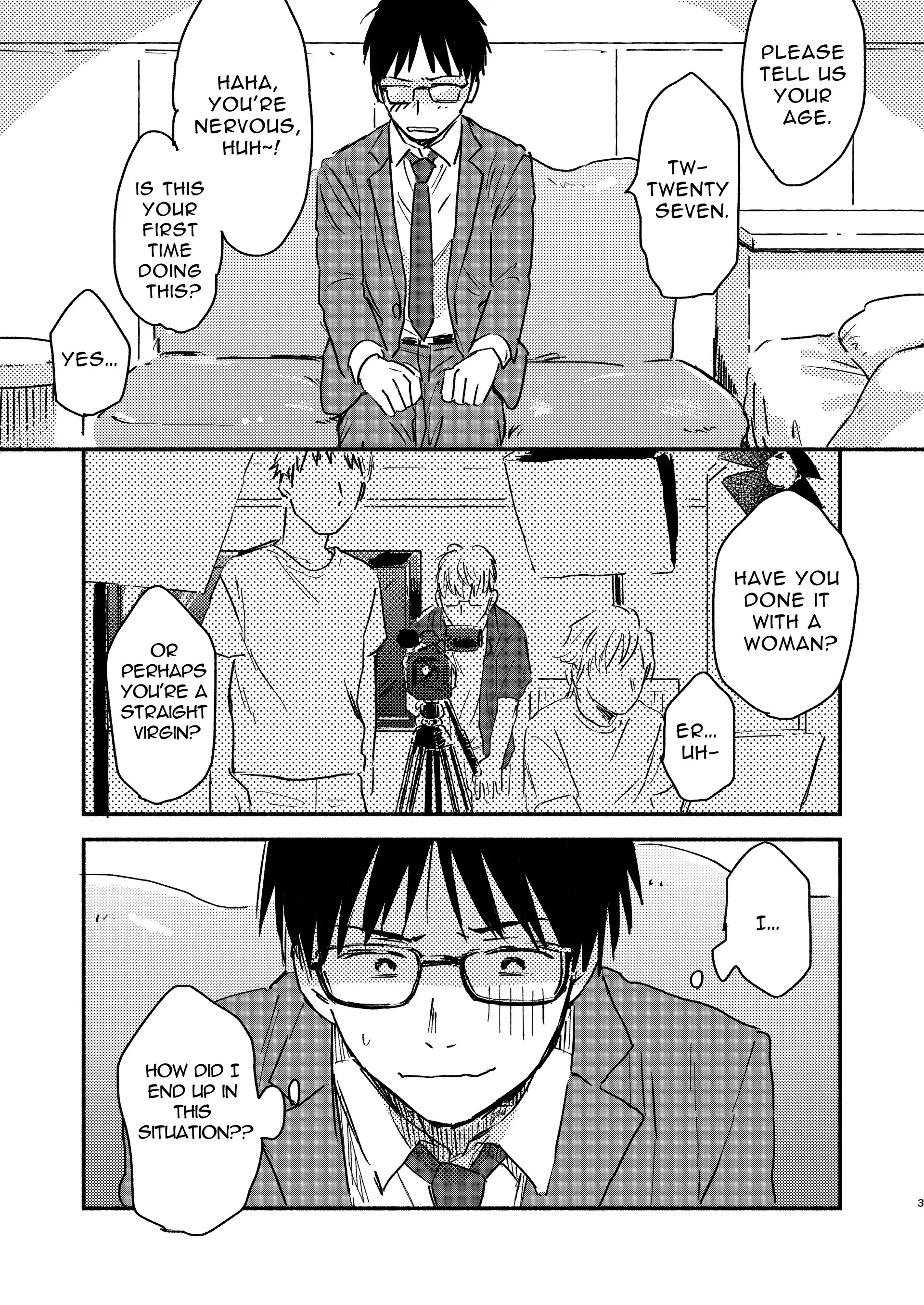 Having Sex With the Straight Salaryman by Dangling a Reward for Him - Part 1 (TW: dub-con) manhwa