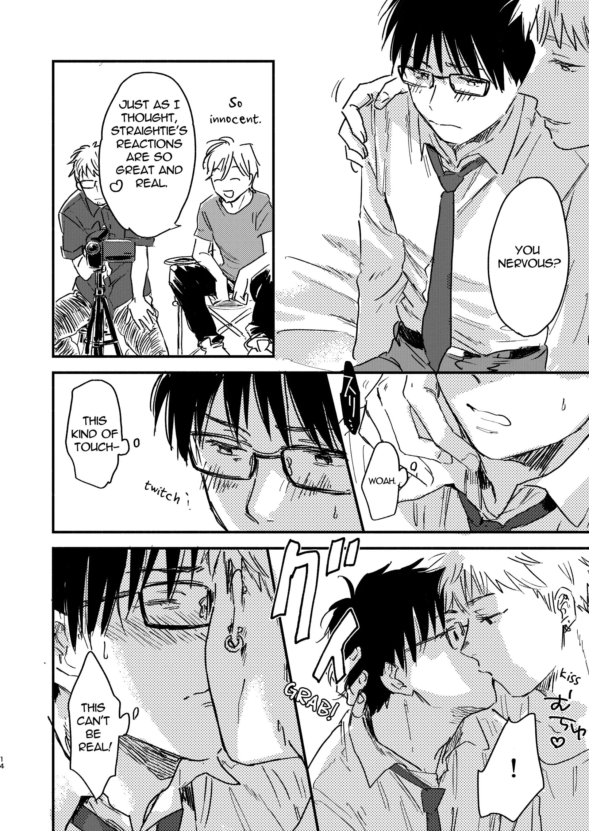 Having Sex With the Straight Salaryman by Dangling a Reward for Him - Part 1 (TW: dub-con) manhwa