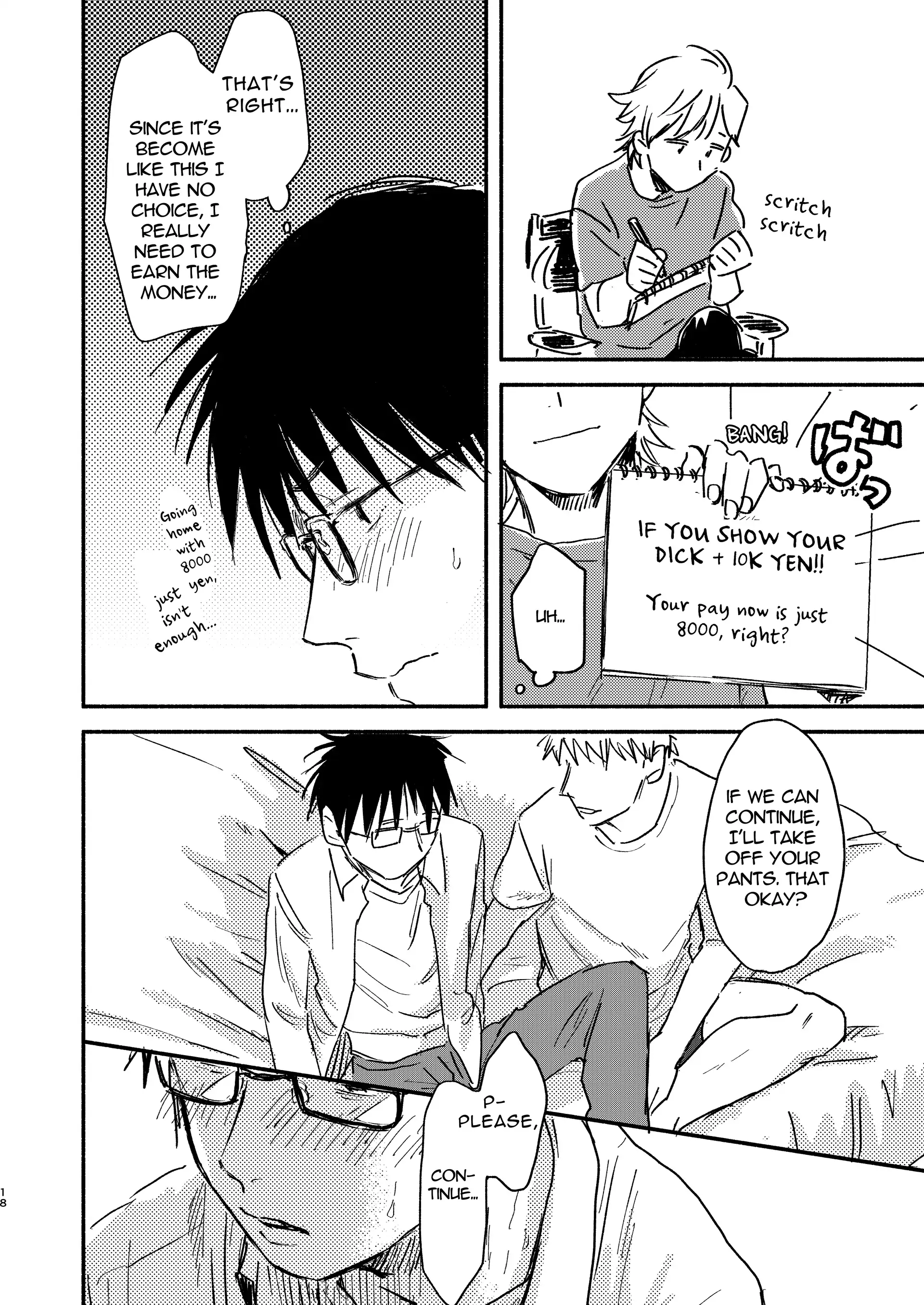 Having Sex With the Straight Salaryman by Dangling a Reward for Him - Part 1 (TW: dub-con) manhwa